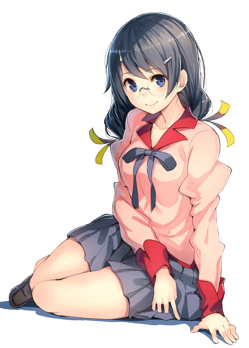 858x1200 Hanekawa Tsubasa Anime Image Board