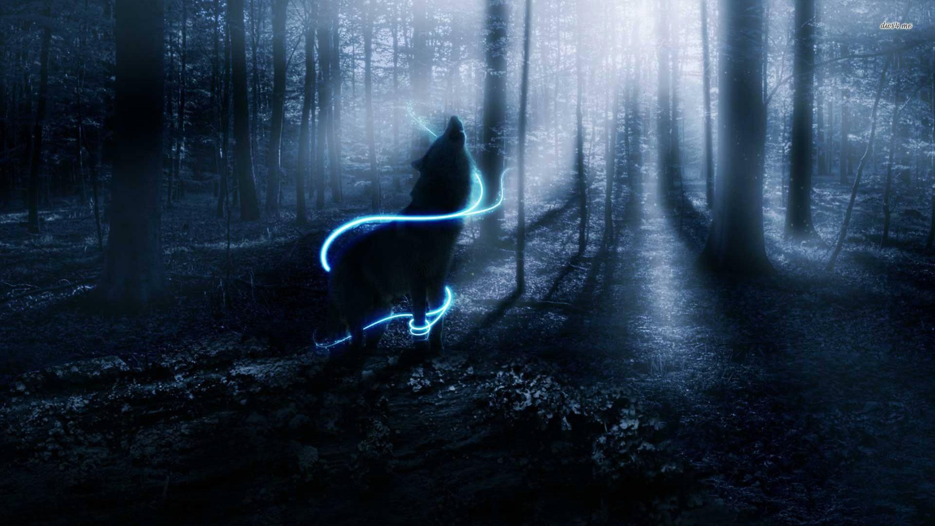 1920x1080 Blue Moon Wolf Wallpaper Labzada Wallpaper