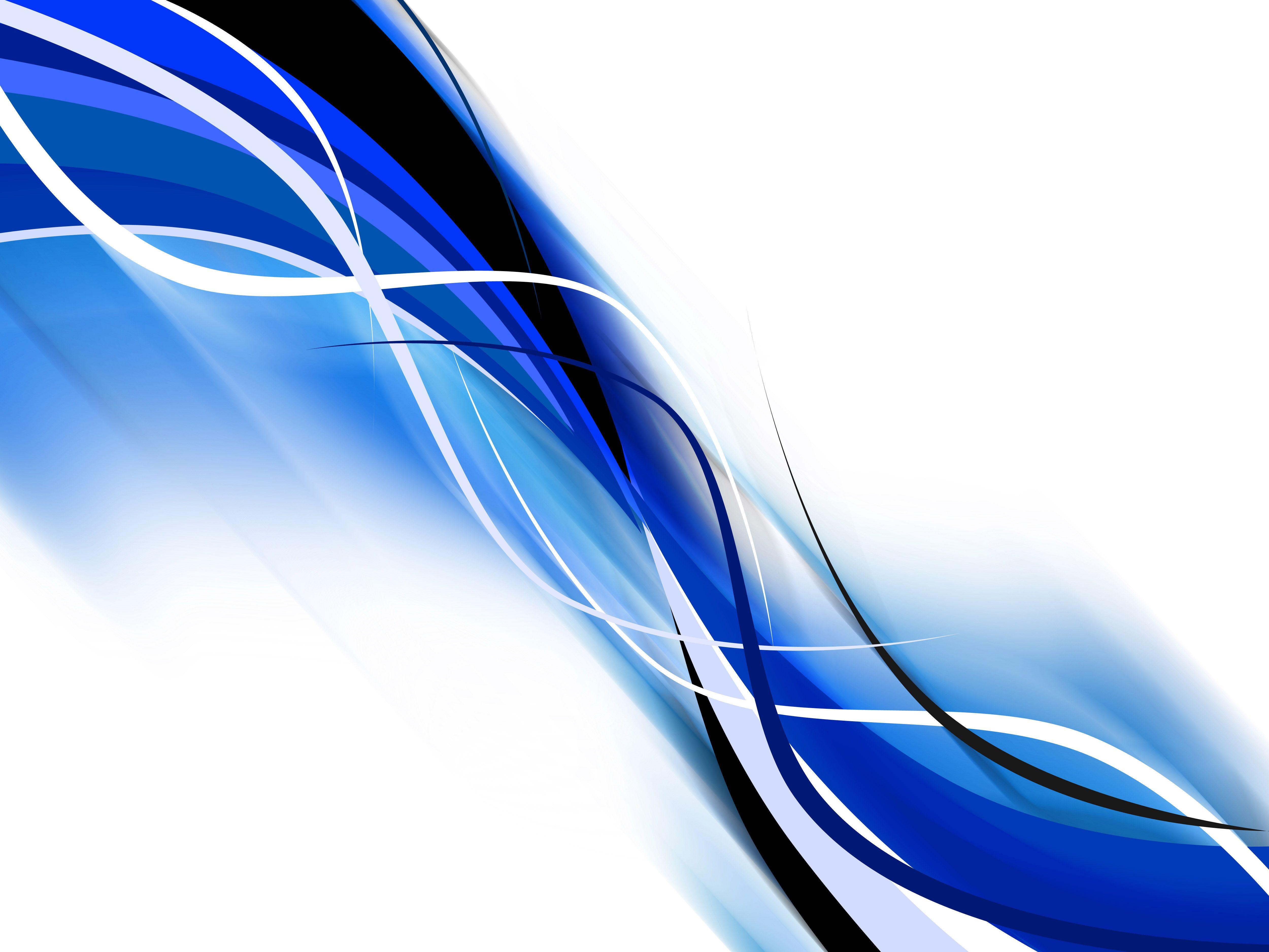 5000x3750 White And Blue Wallpaper