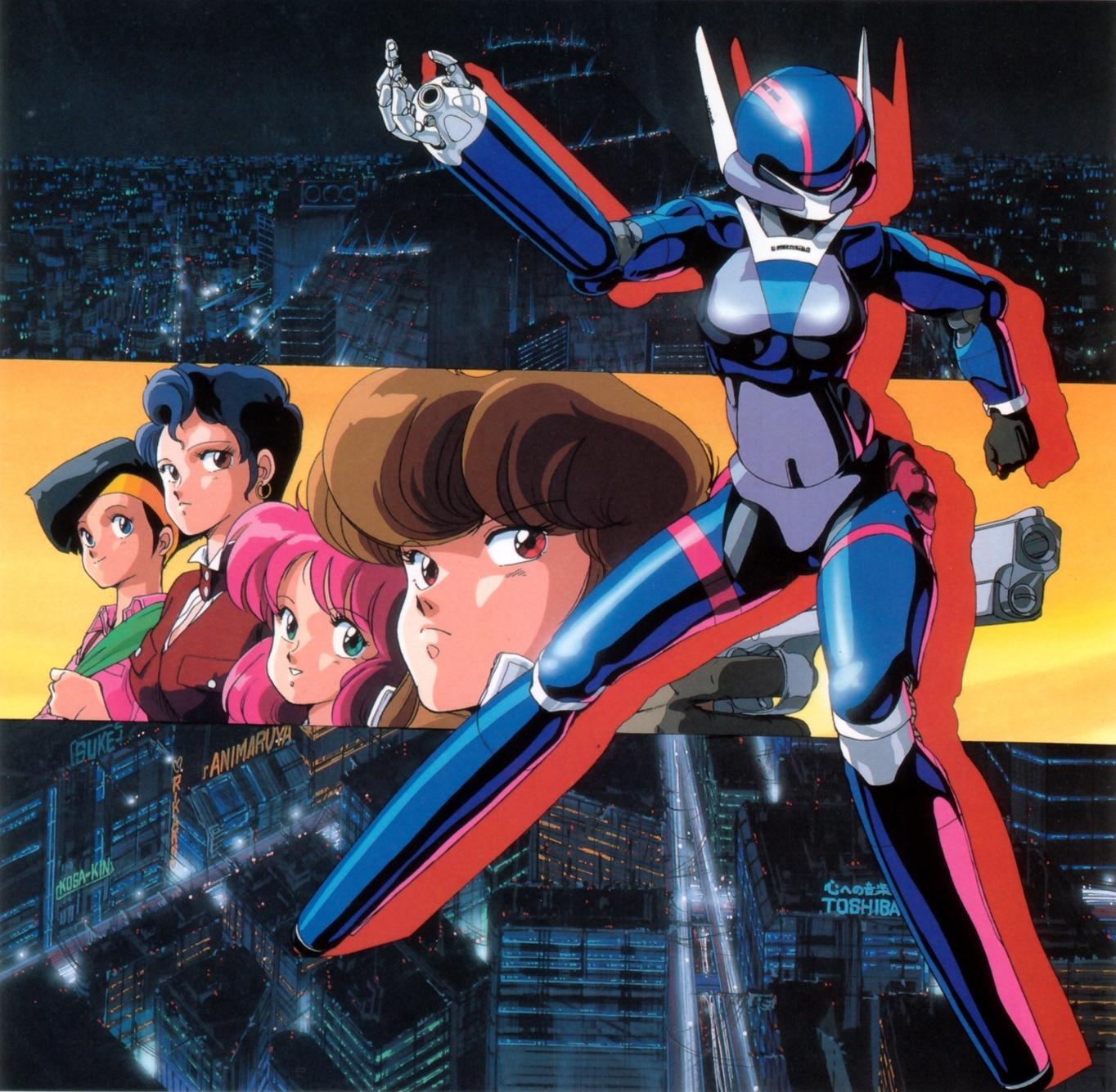 1364x1335 Bubblegum Crisis Anime Image Board