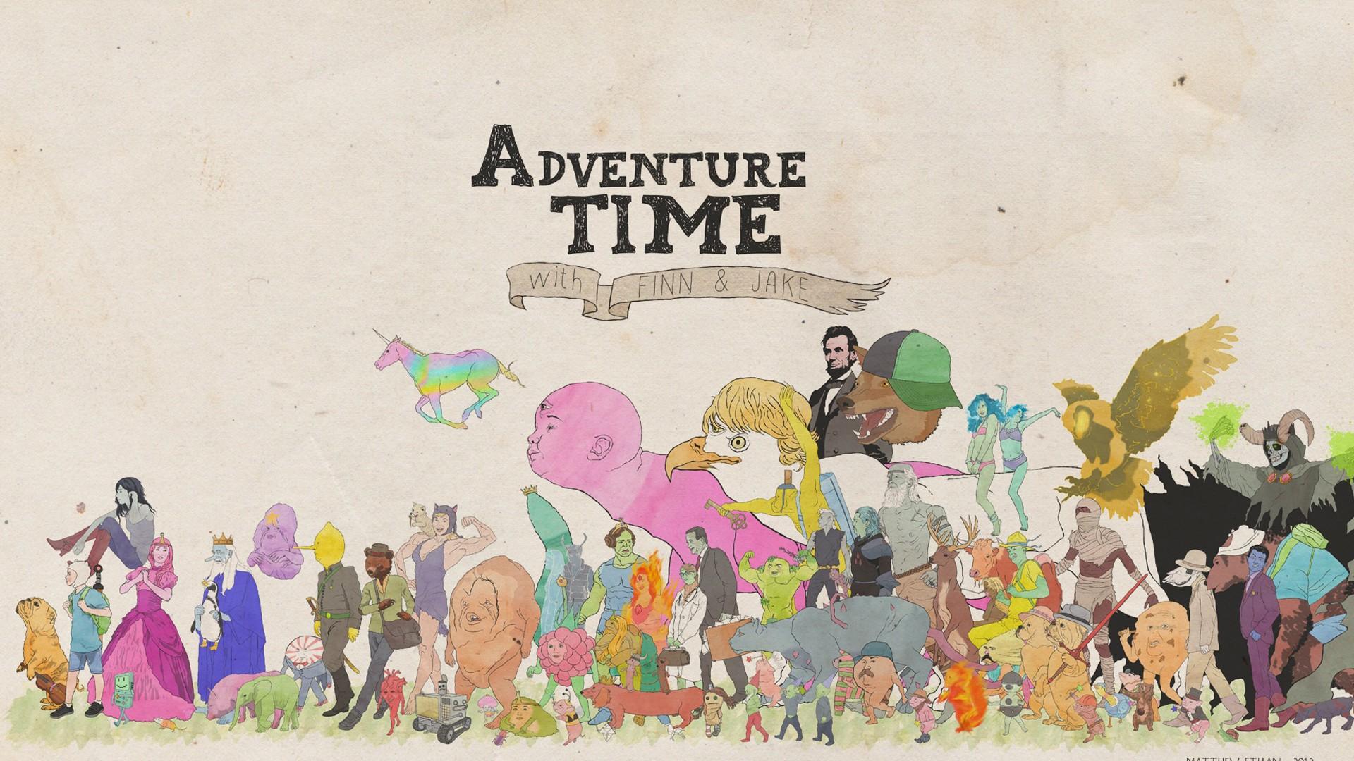 1920x1080 BMO Finn Jake Marceline Princess Bubblegum HD Adventure Time Wallpaper