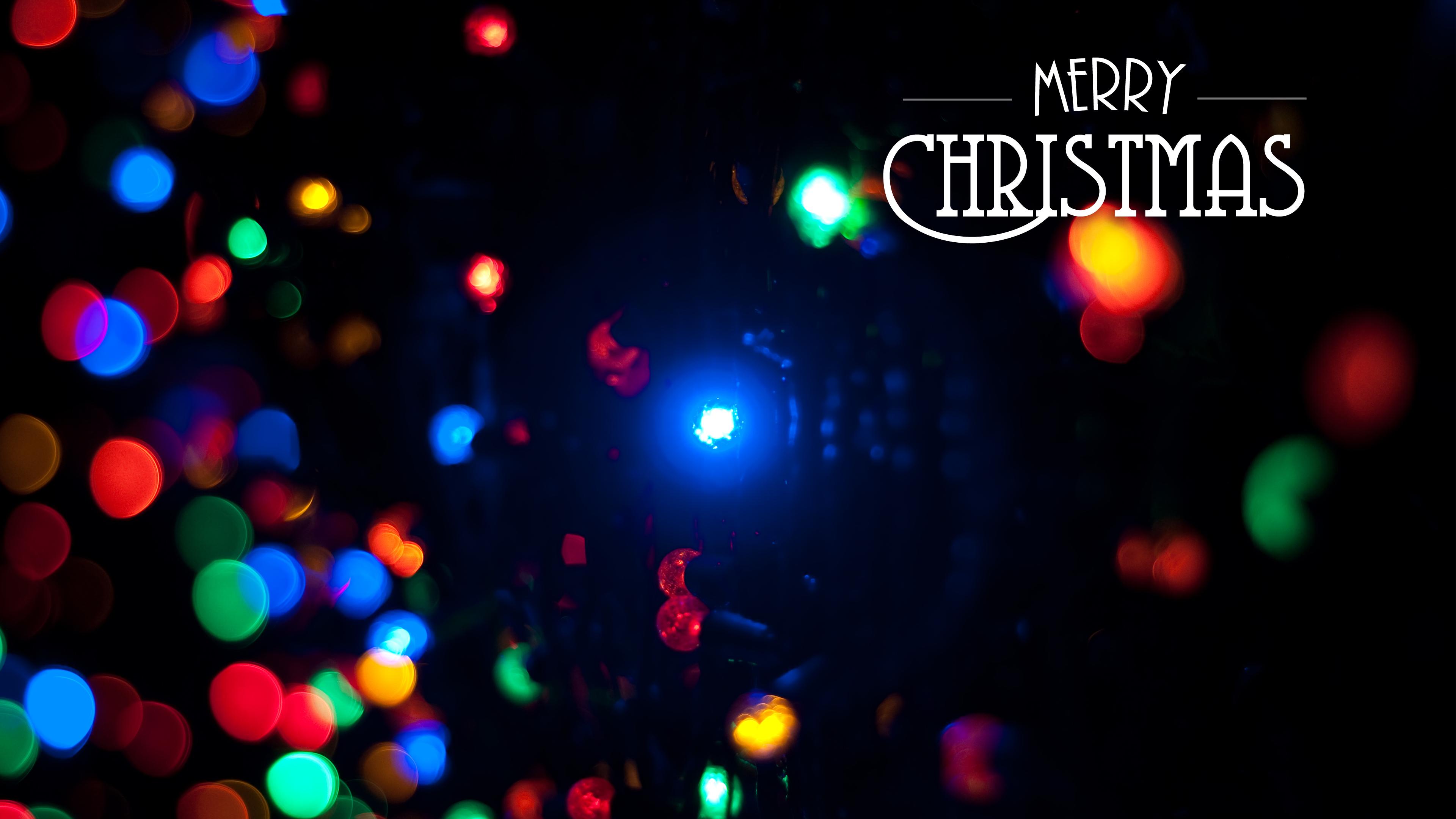 3840x2160 Free download HD Christmas Lights Wallpaper [3840x2160] for your Desktop, Mobile & Tablet. Explore Christmas Light Background. White Christmas Lights Wallpaper, Holiday Lights Wallpaper