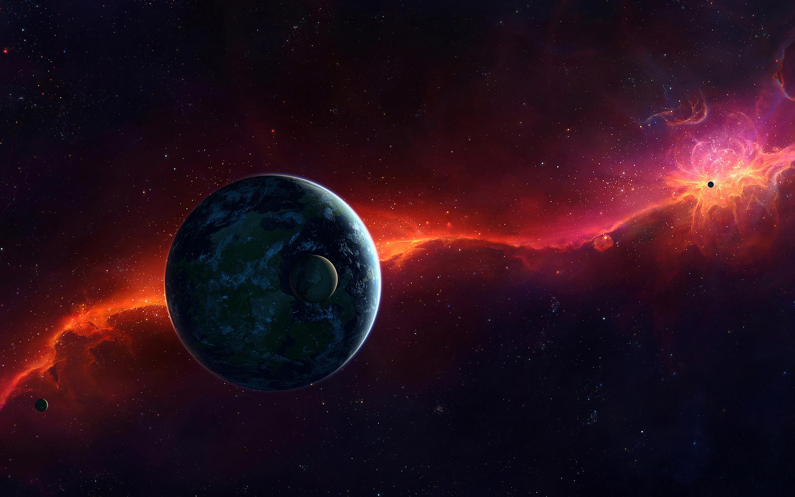 2560x1600 Daily Wallpaper: Planets. I Like To Waste My Time