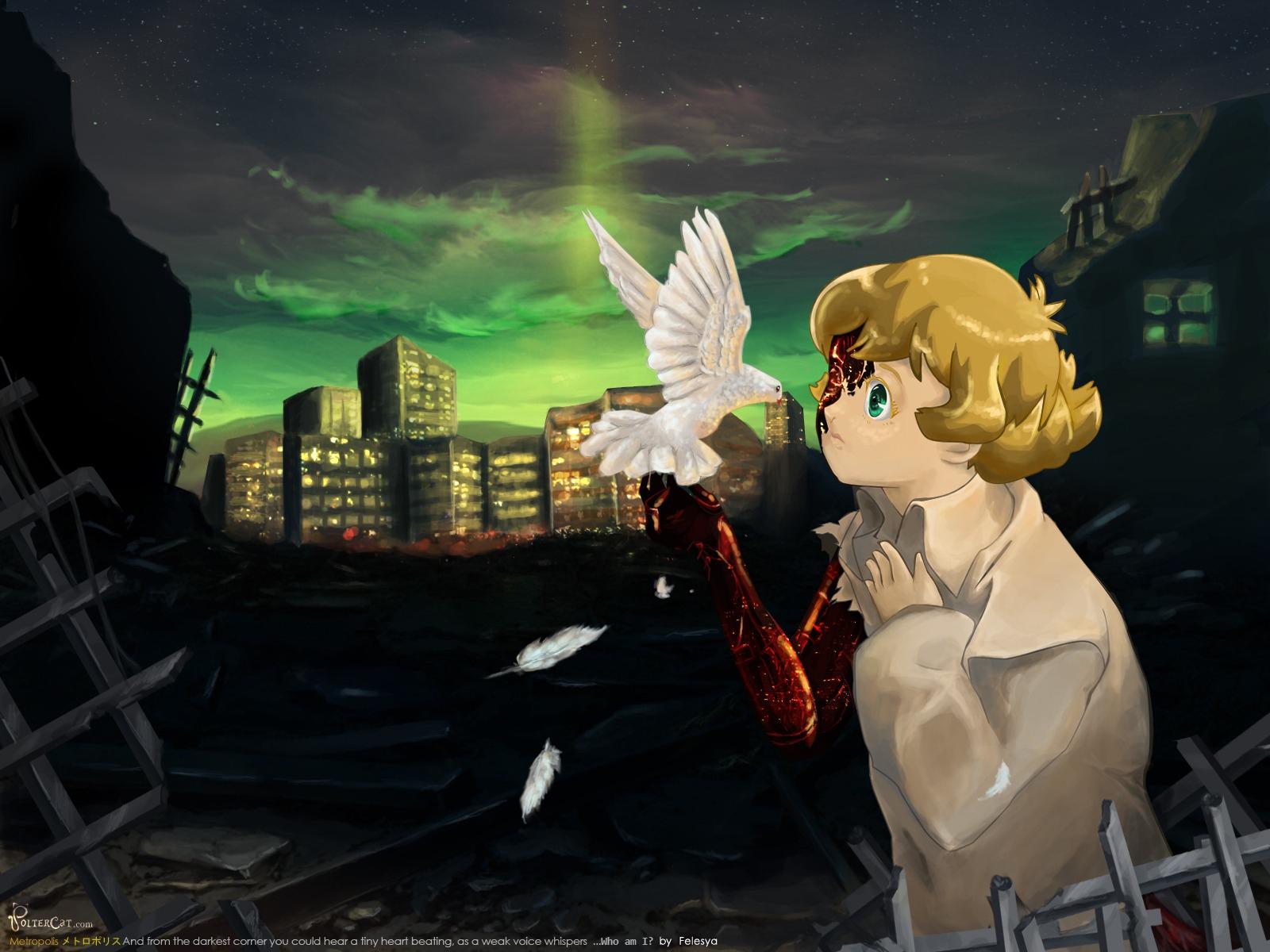 1600x1200 Metropolis Wallpaper: What it means to be Human
