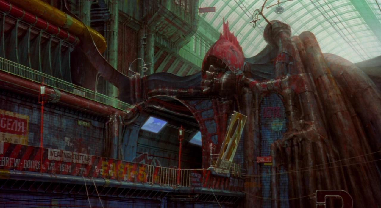 1280x700 Metropolis. Anime background, Metropolis Concept art