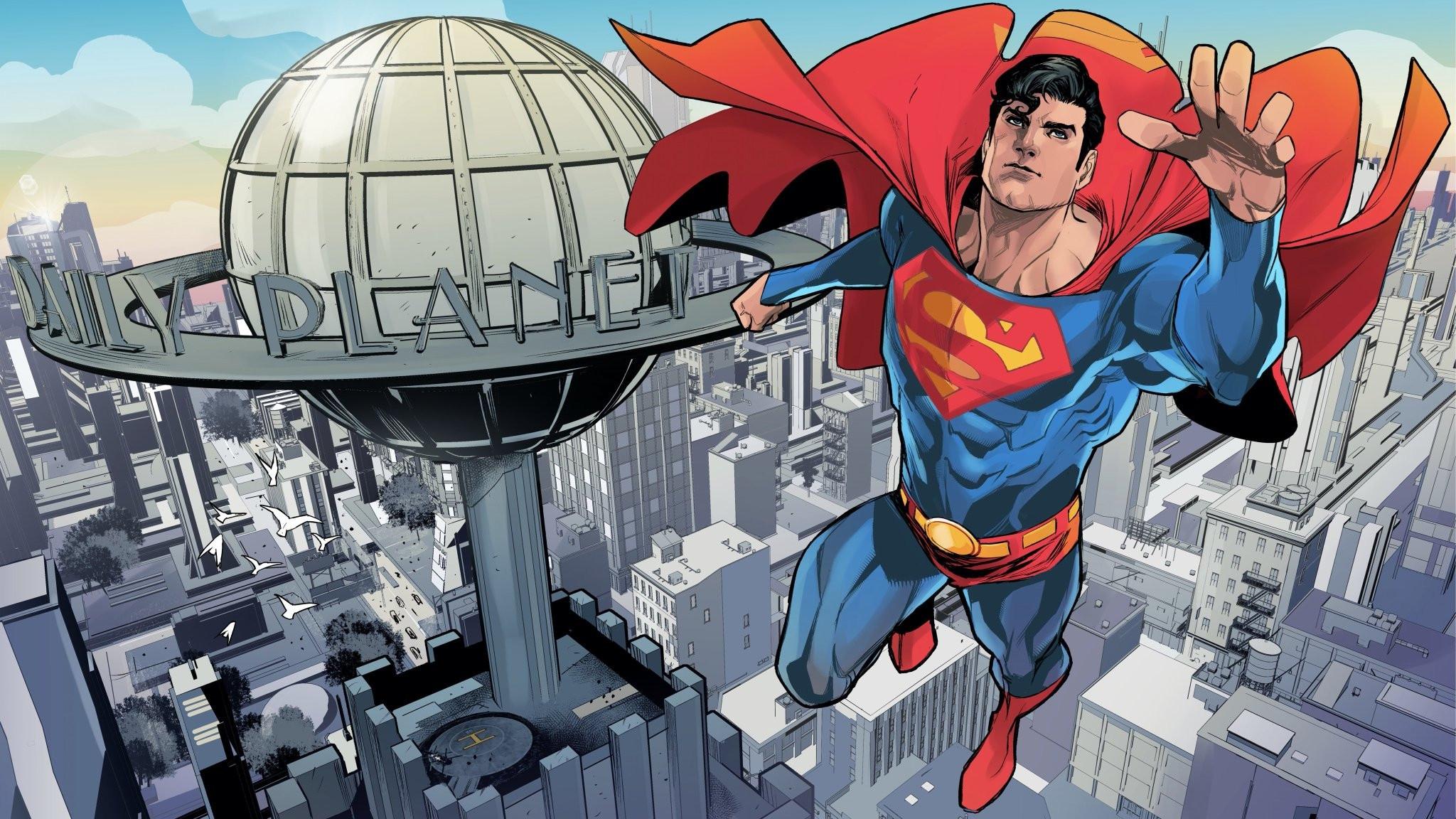 2048x1152 Superman Metropolis DC Comic Wallpaper, HD Superheroes 4K Wallpaper, Image and Background