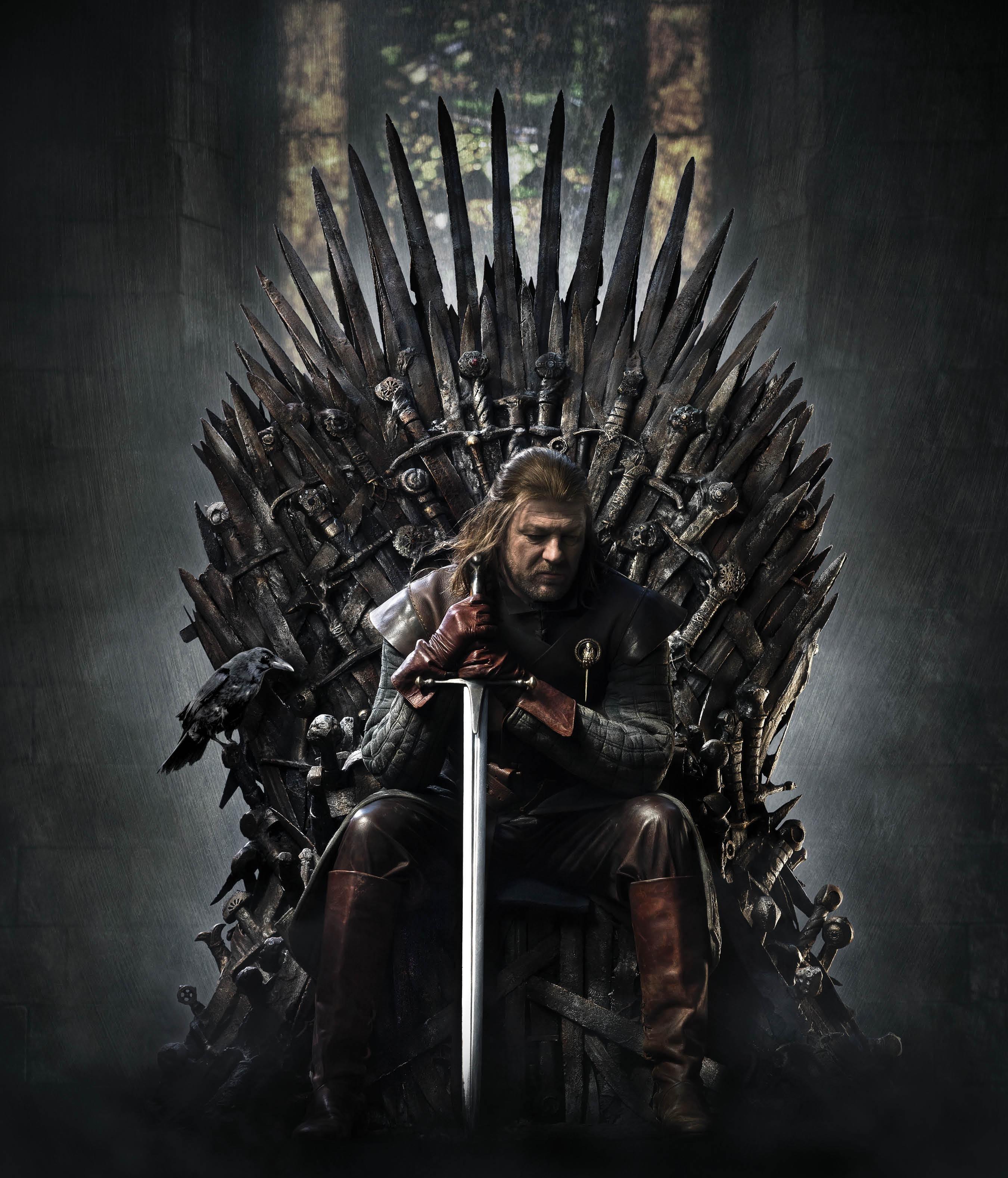2700x3154 throne game of thrones a song of ice and fire posters tv series eddard ned stark swords house star High Quality Wallpaper, High Definition Wallpaper