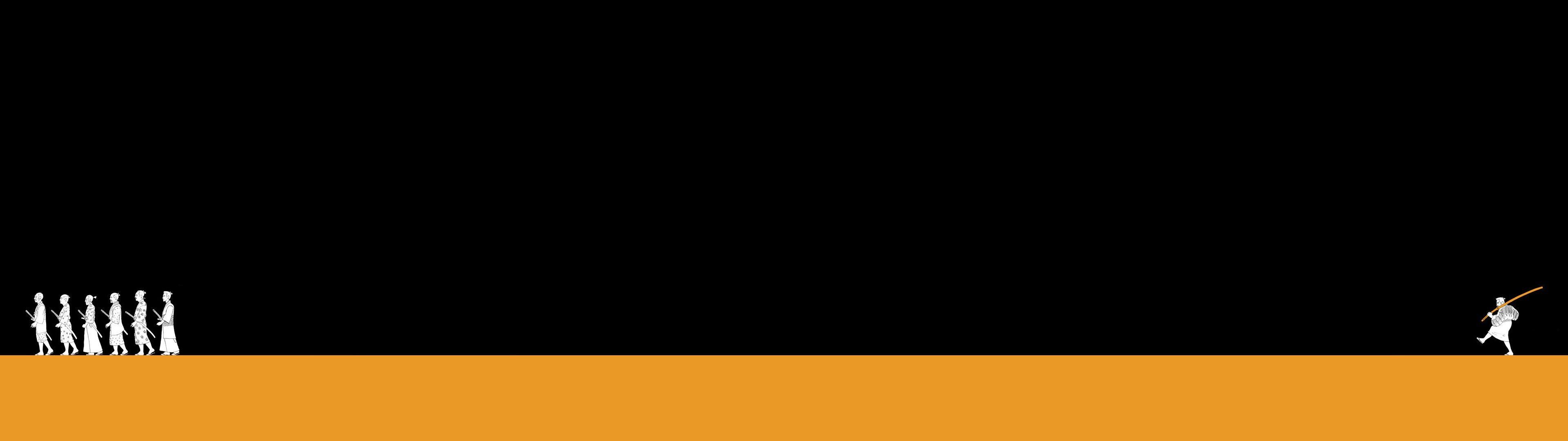 3840x1080 Samurai dual monitor screen multi multiple wallpaperx1080