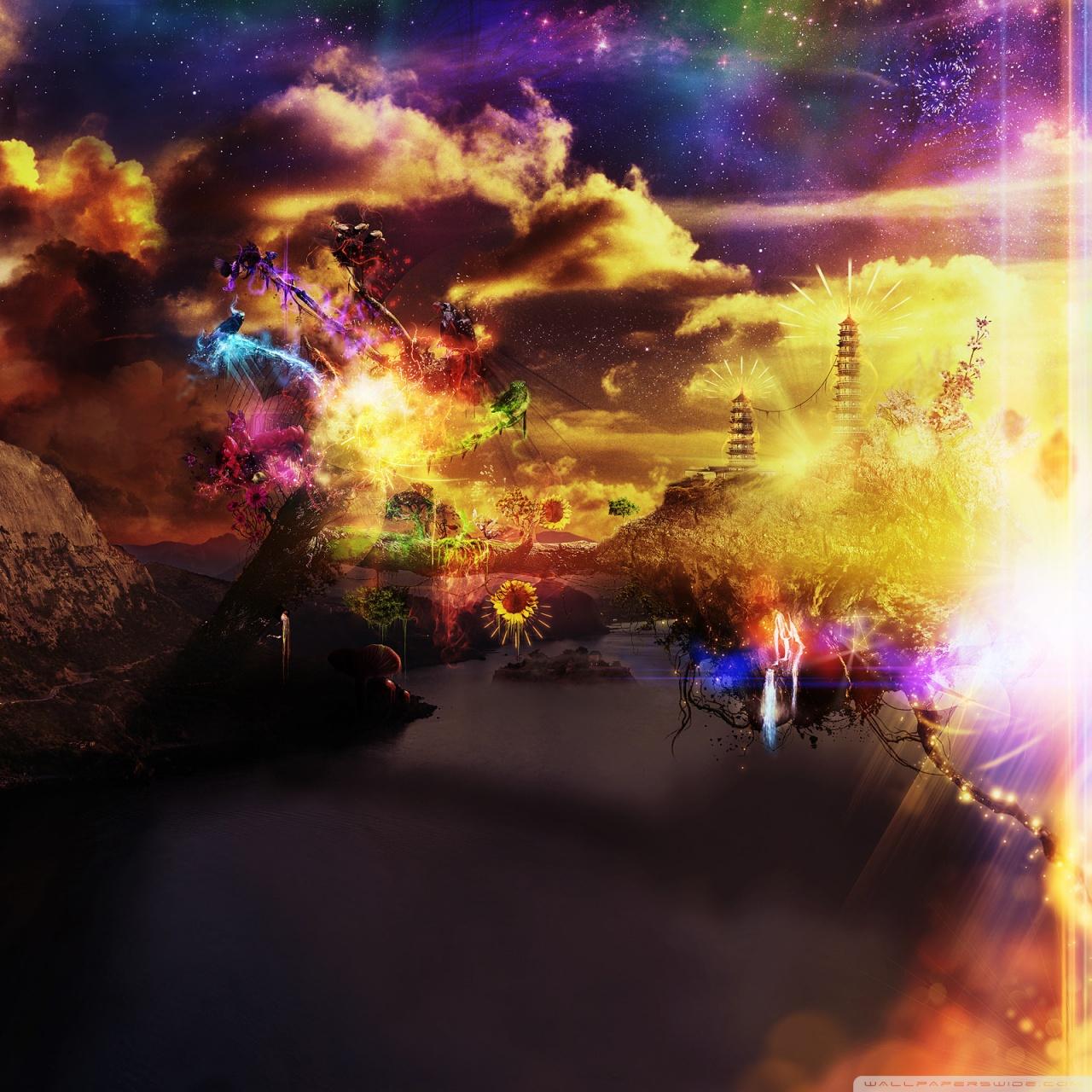 1280x1280 Fantastic Digital Art Ultra HD Desktop Background Wallpaper for 4K UHD TV : Tablet