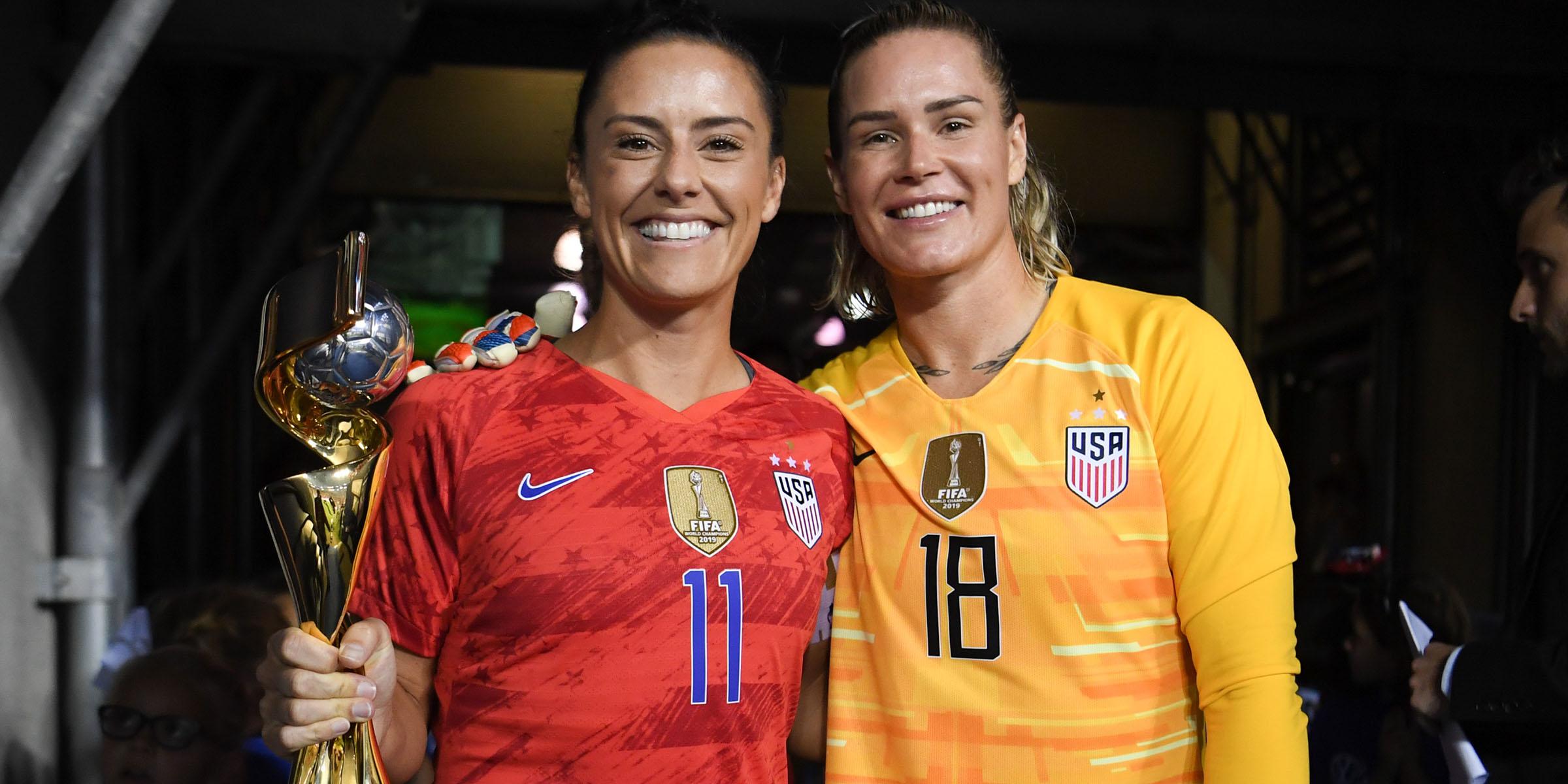 2400x1200 Ali Krieger, Ashlyn Harris cover August 2020 issue of Allure