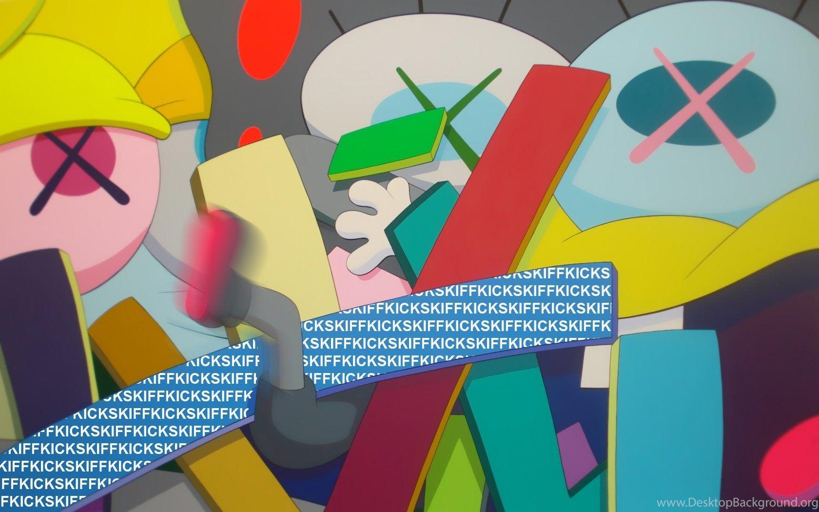 1680x1050 Kaws Wallpaper 2020