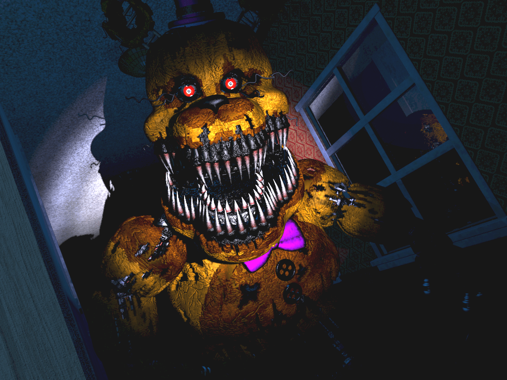 Nightmare Fredbear Full Body Finished Wallpaper - Wallpapers and art -  Mine-imator forums