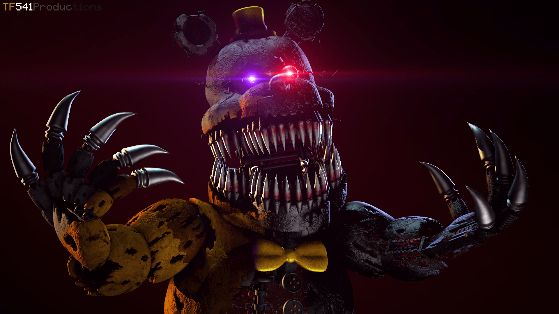 Pesadelo Fredbear papel de parede HD