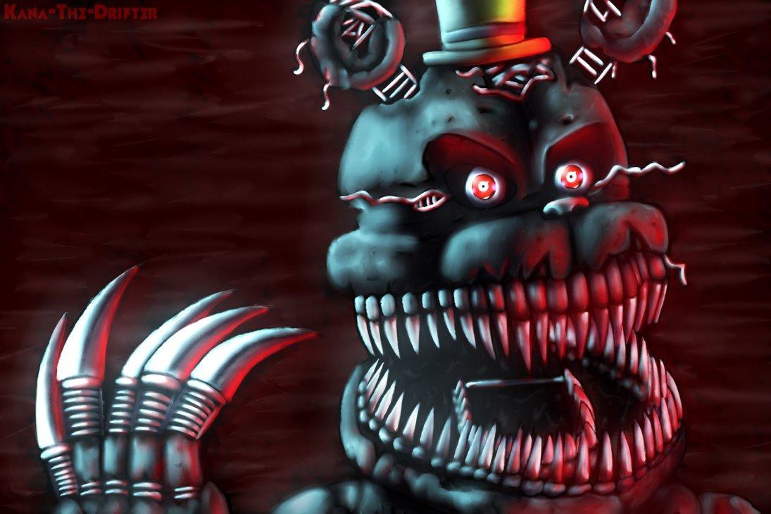 1095x730 Nightmare FNAF Wallpaper