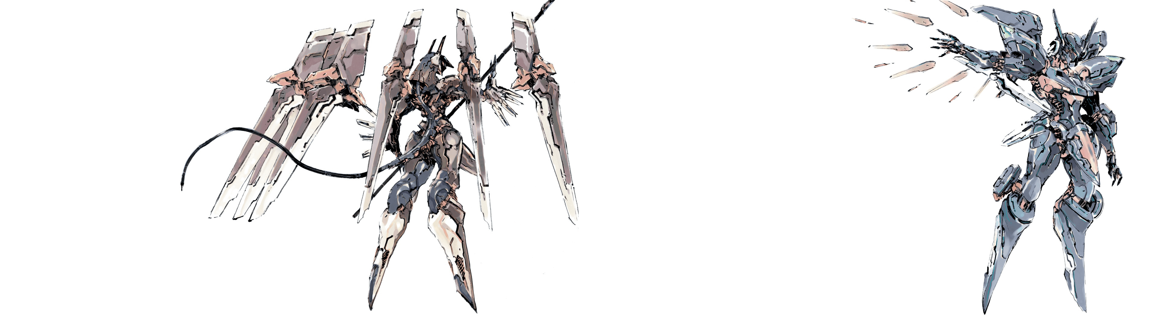 3840x1080 Zone of the Enders dual monitor wallpaper [3840x1080]