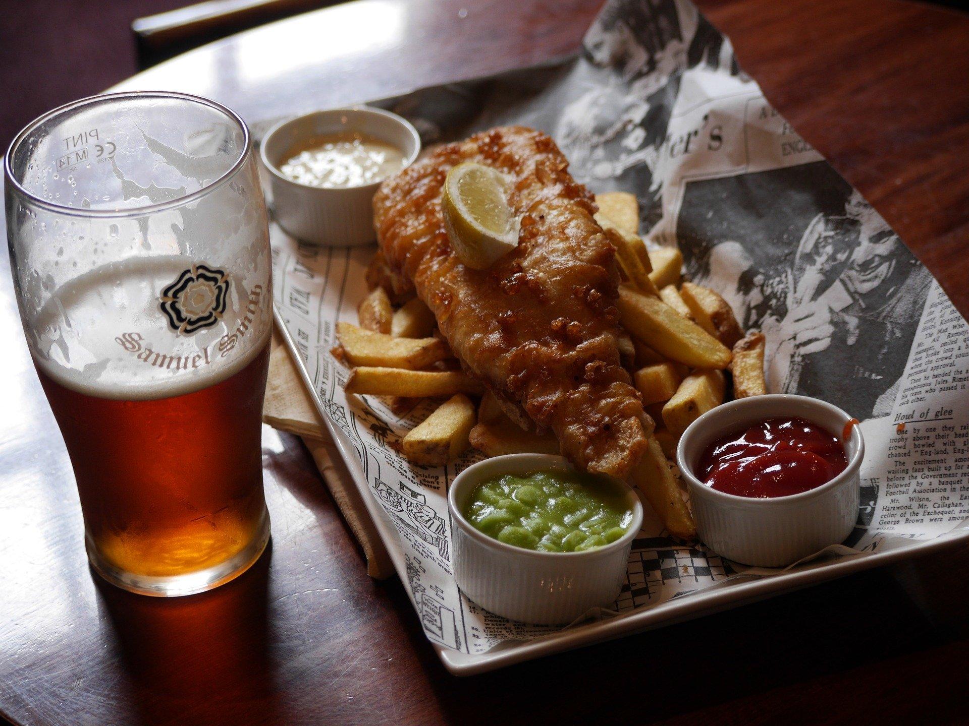 1920x1440 Fish and Chips HD Wallpaper
