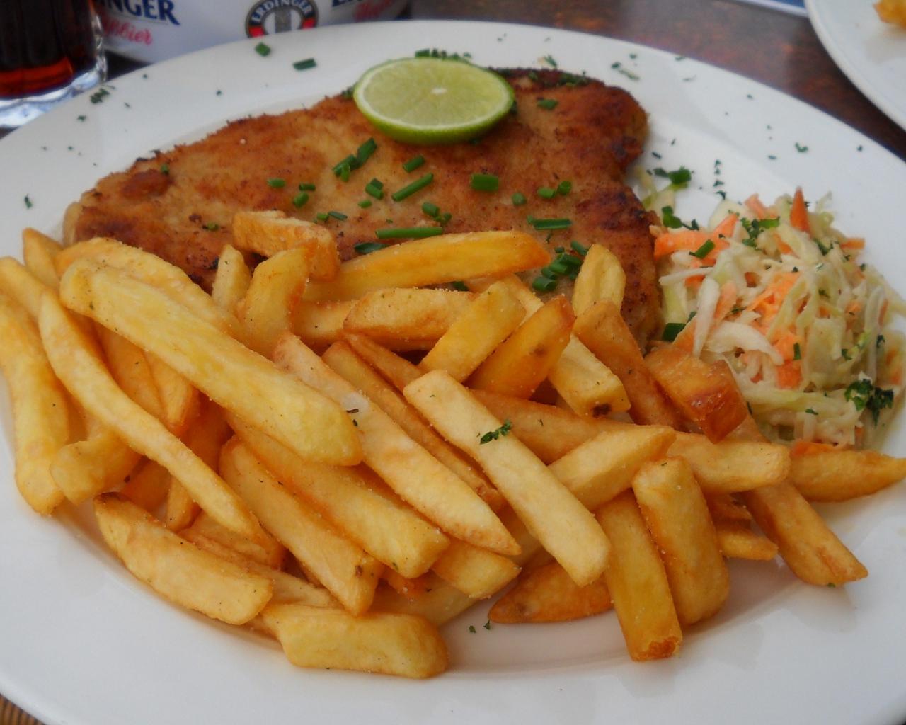 1280x1024 Free download Schnitzel and french fries Barbaras HD Wallpaper [2560x1440] for your Desktop, Mobile & Tablet. Explore Schnitzel Wallpaper. Schnitzel Wallpaper