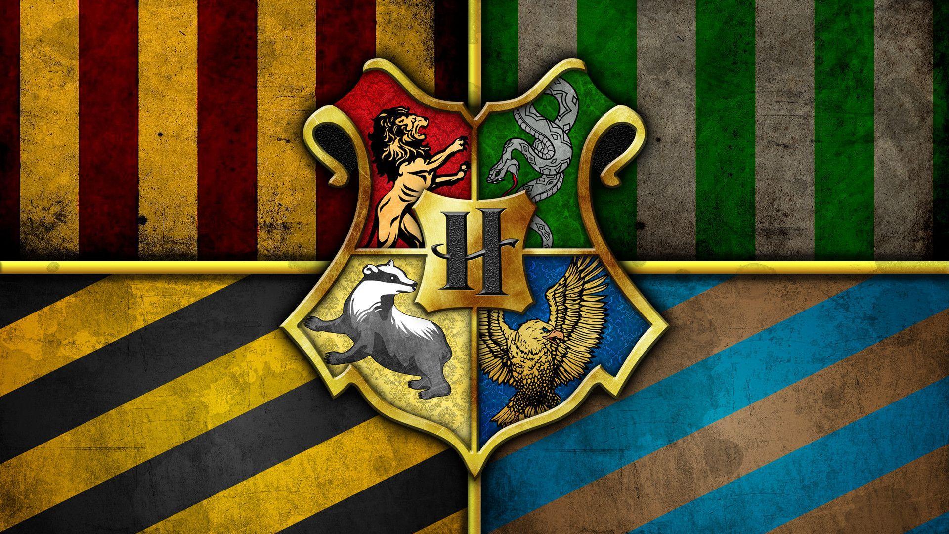 1920x1080 Hogwarts Crest Wallpaper