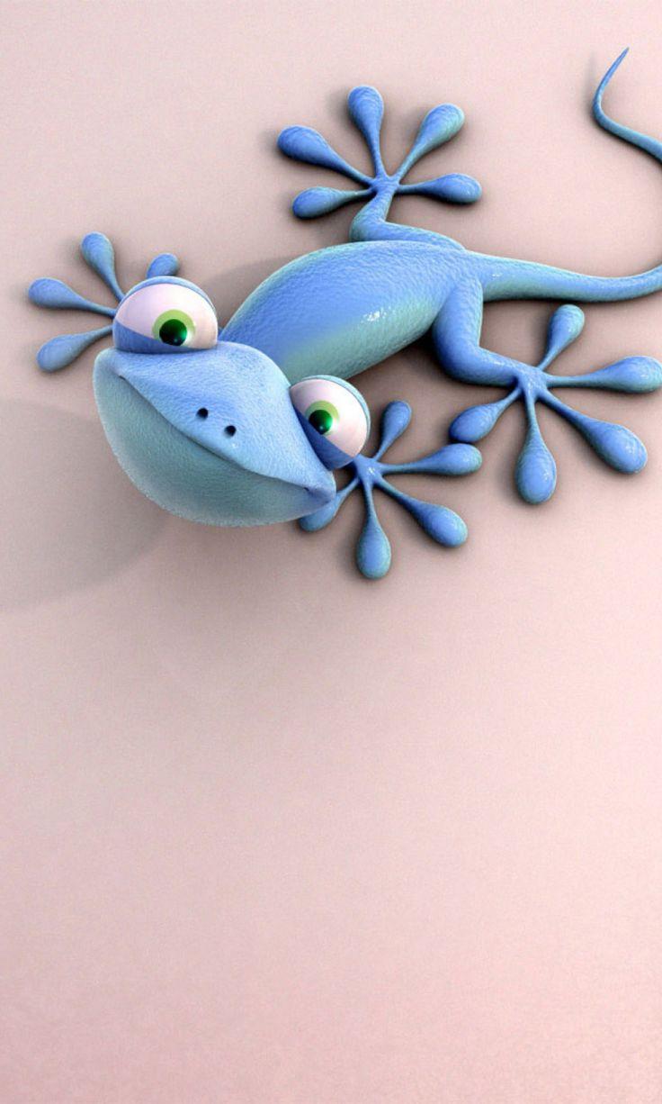 736x1226 Cute Iguana Mobile Wallpaper for 768x1280!. iPad mini wallpaper, Cartoon lizard, Animal wallpaper