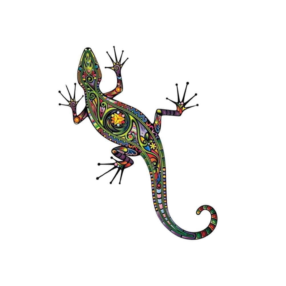 1002x1002 Buy 1PC Creative Colorful Lizard Reptile Wallpaper Wall Decal Art Sticker for Home Bedroom Living Room at affordable prices