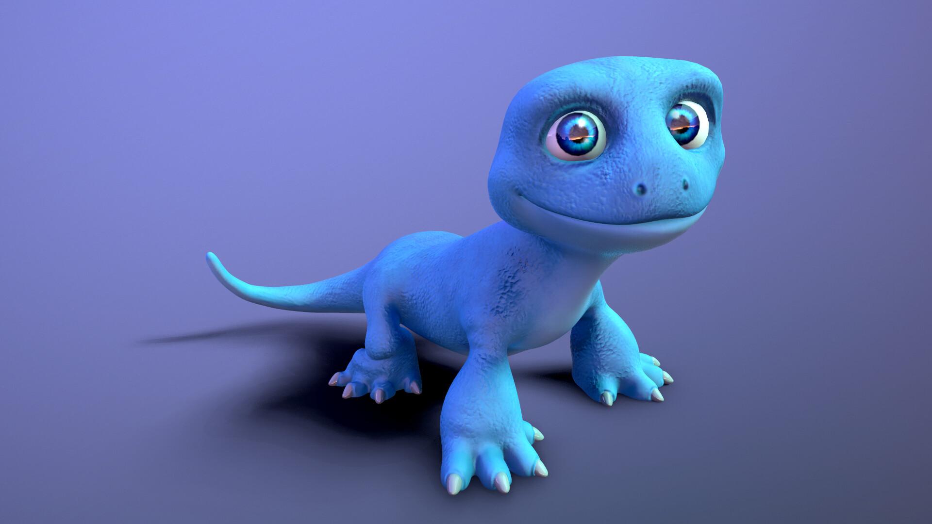 1920x1080 cartoon lizard, Peter Cabi