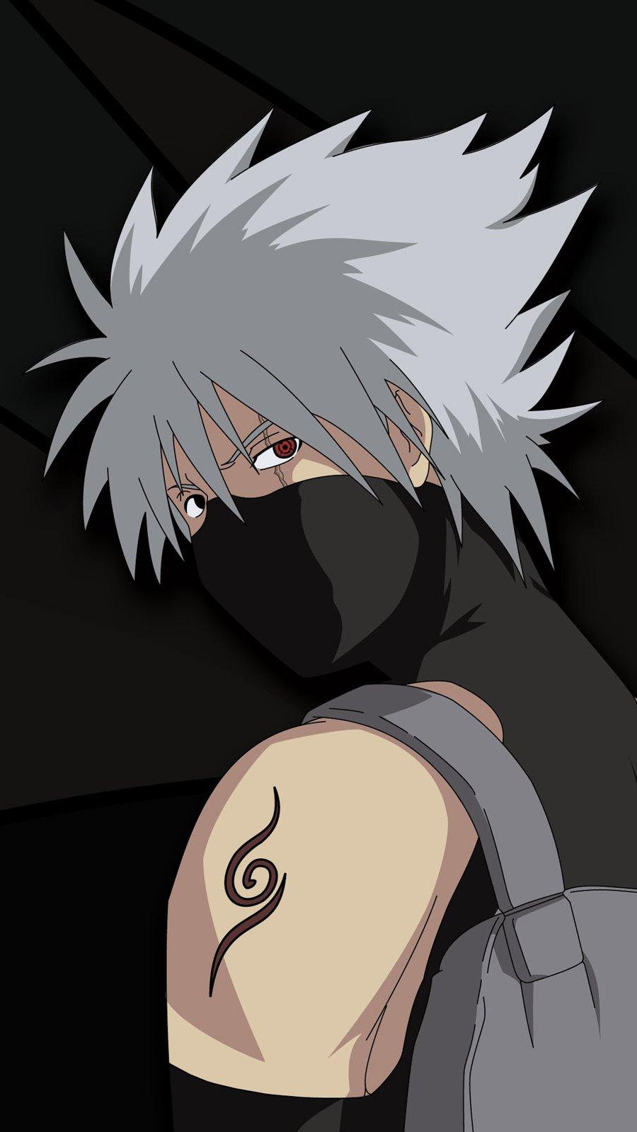 900x1600 Kakashi Hatake Sharingan Anime Wallpaper 2k Quad HD