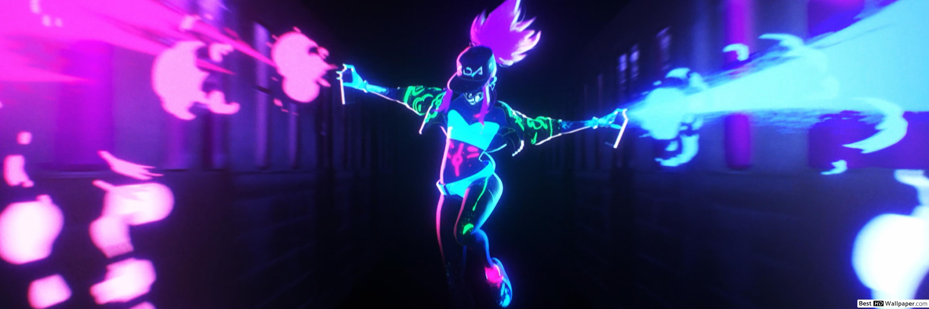 Neon Dual Monitor Wallpapers - Top Free Neon Dual Monitor Backgrounds