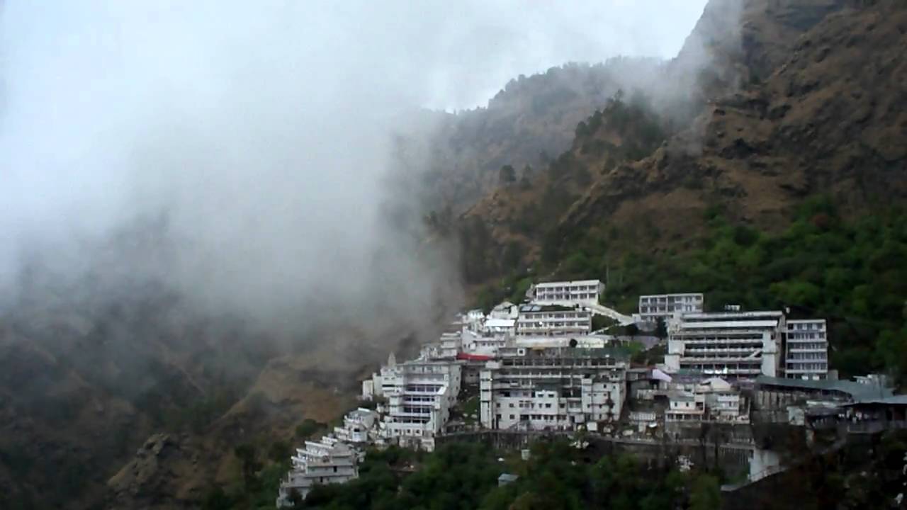 1280x720 vaishno devi wallpaper, hill station, mountainous landforms, highland, nature, atmospheric phenomenon