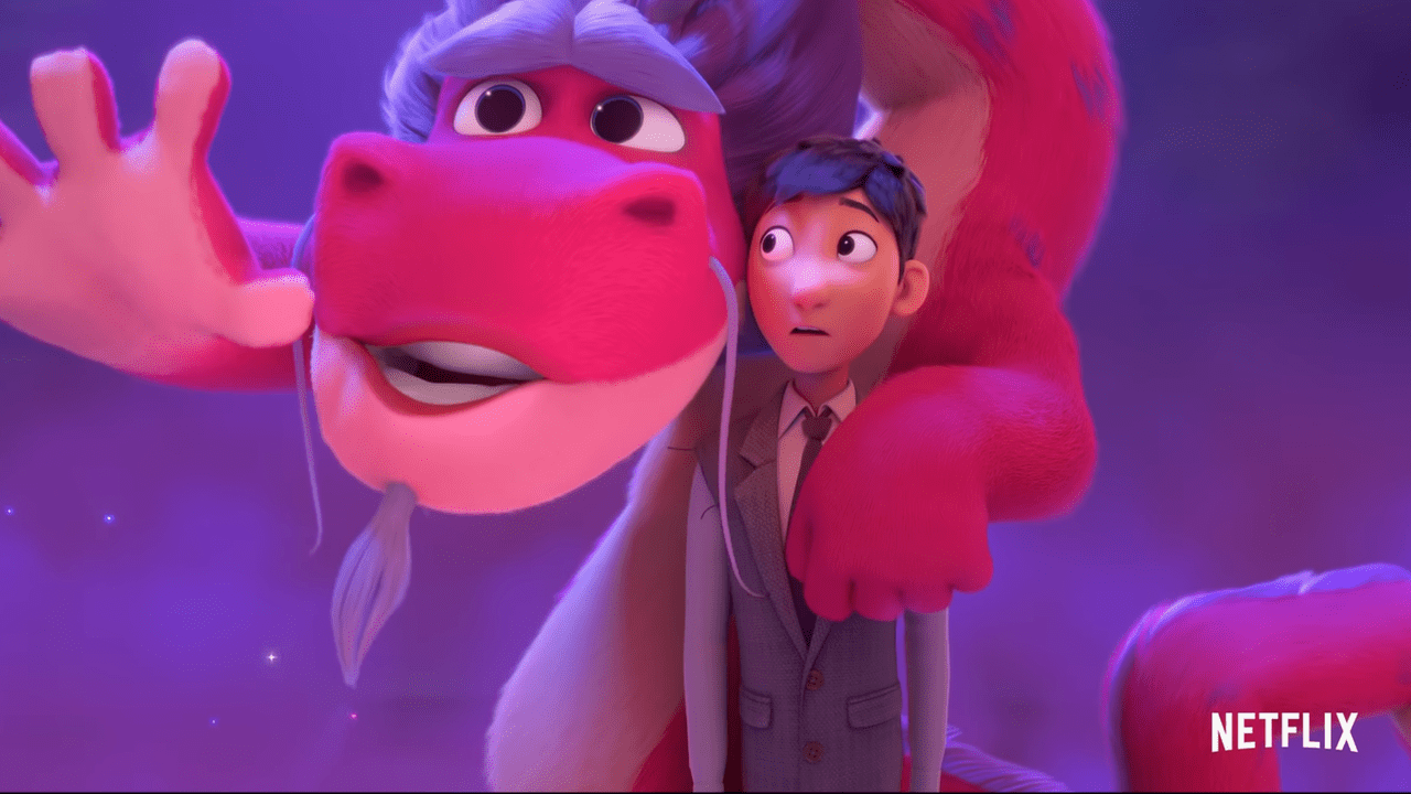 1280x720 Wish Dragon Netflix Wallpaper