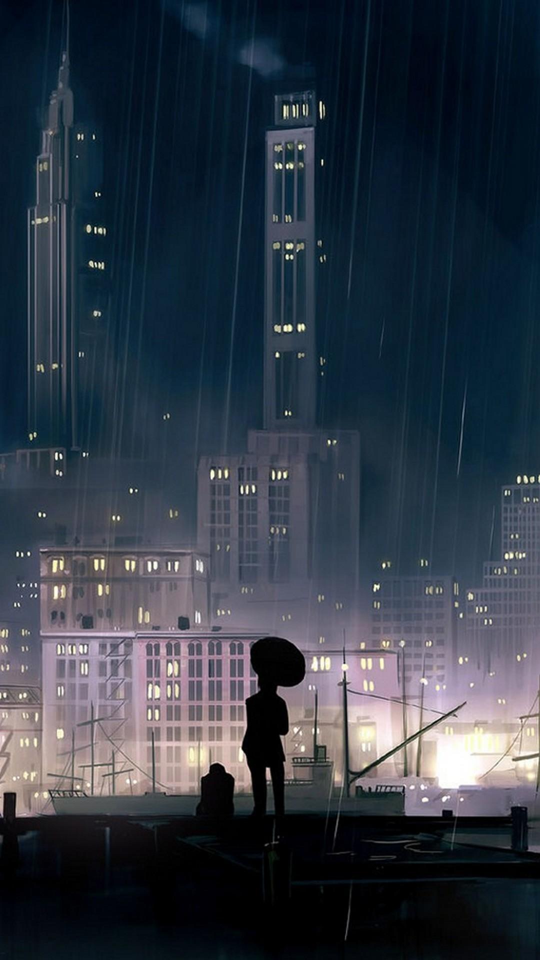 1080x1920 Rain On Window iPhone Wallpaper 3D iPhone Wallpaper