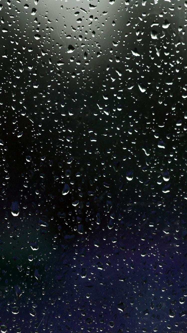 750x1334 raining windows 10 rain drops nature
