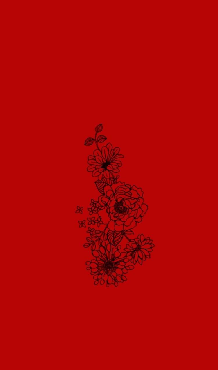 750x1270 bloody red flowers wallpaper discovered by ⸙