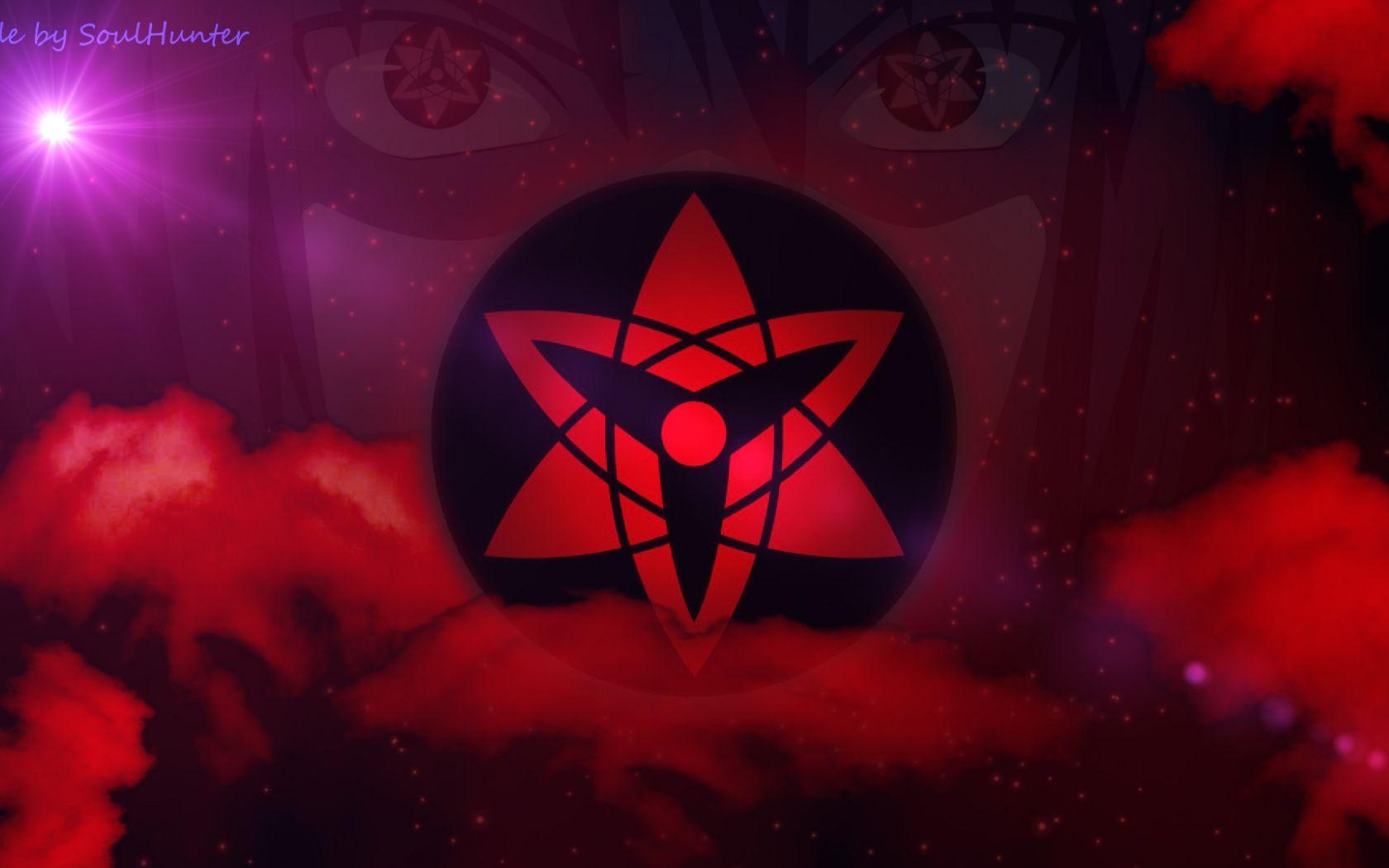 1680x1050 Sharingan Aesthetic Wallpaper