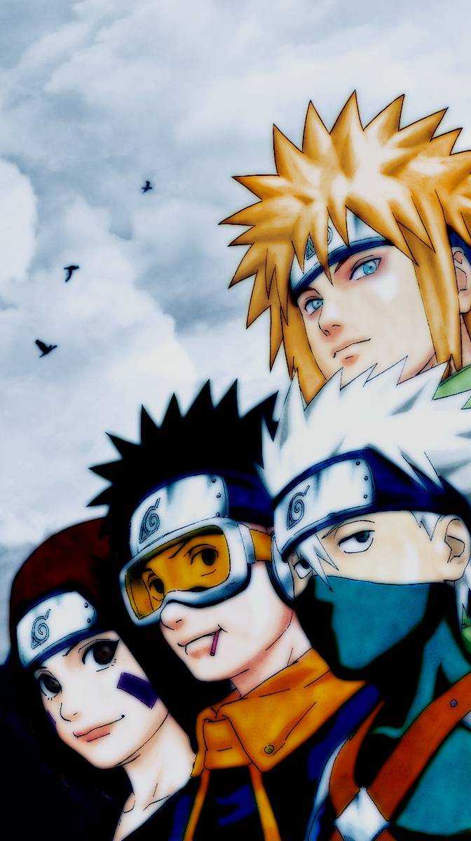 672x1200 Team Minato Wallpaper Free HD Wallpaper
