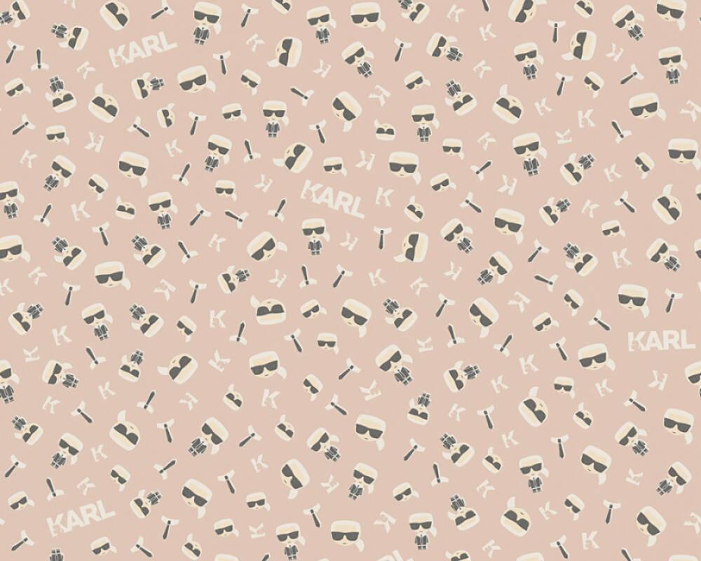 1000x800 Karl Lagerfeld Wallpaper «Graphics, Beige, Black, White» 378438