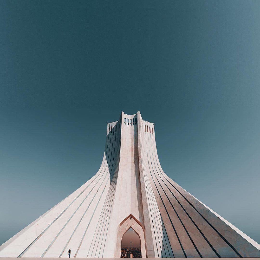 1080x1080 ifilm English Tower, a masterwork in the Iranian capital of Tehran, is a representative of country's modern architecture. #azaditower #tower #azadi #masterwork #architecture #iranian #iran #tehran
