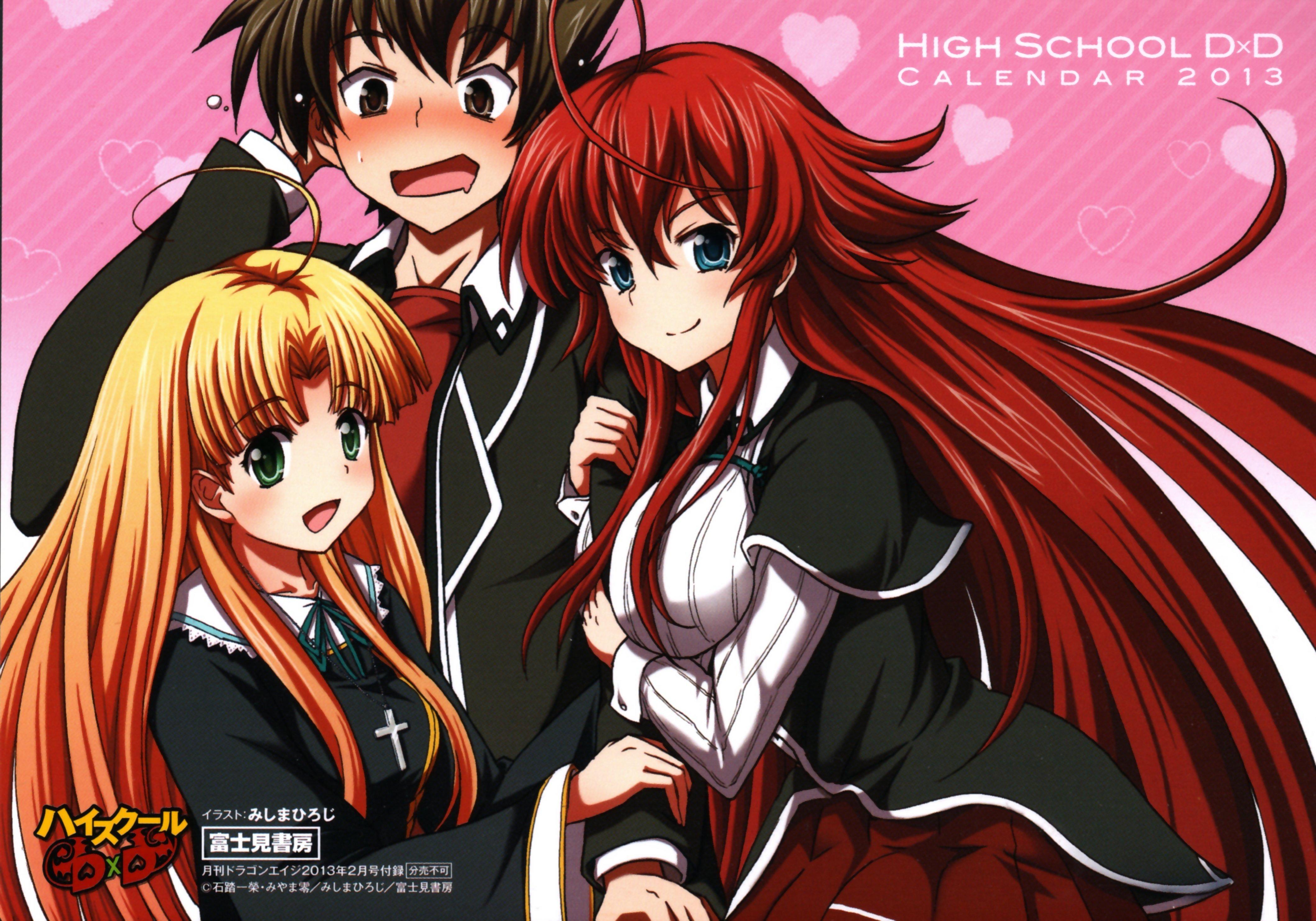 4235x2964 highschool dxd argento asia gremory rias hyoudou issei wallpaper