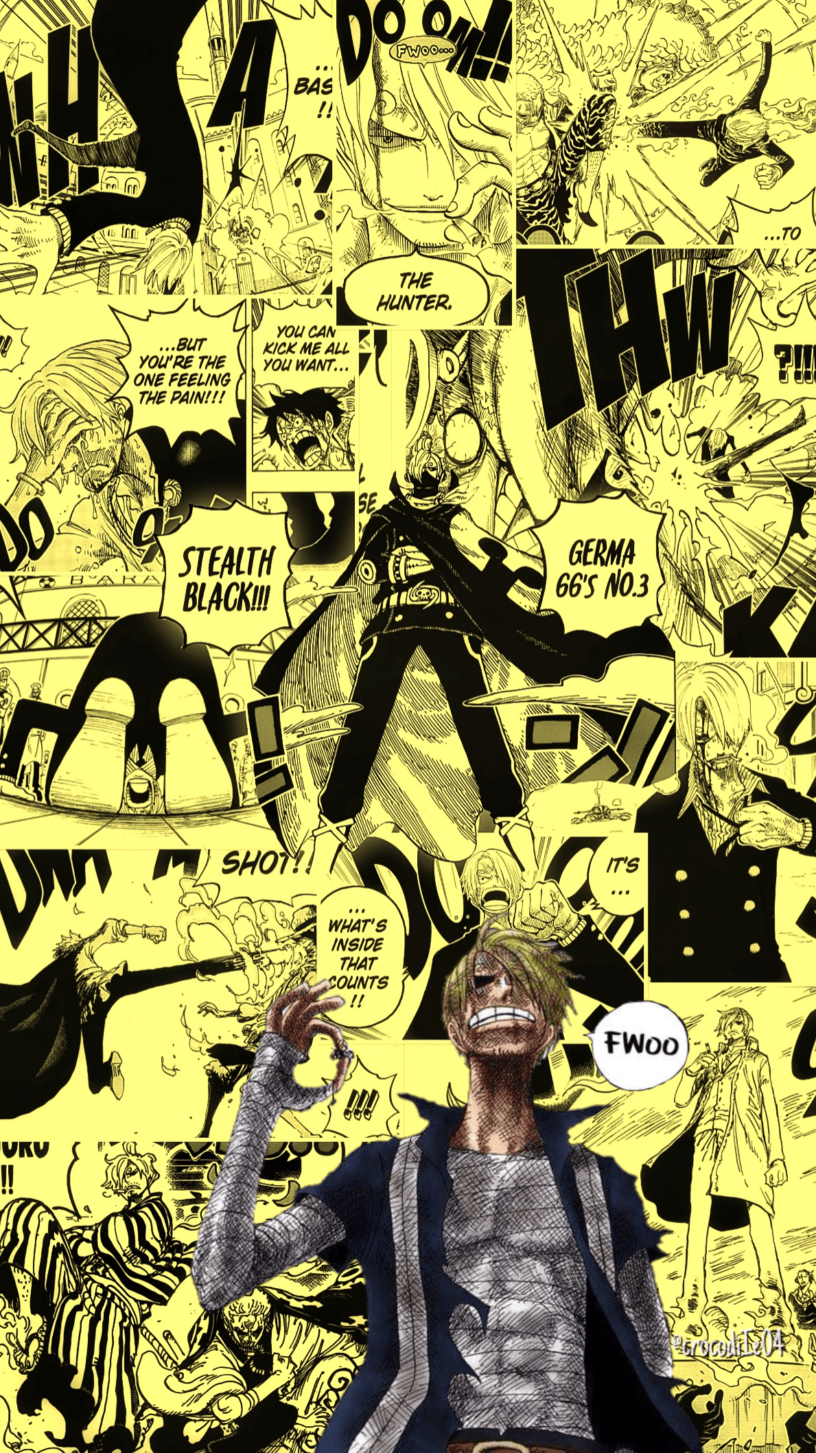 1189x2116 made a wallpaper of my favorite Straw Hat: OnePiece