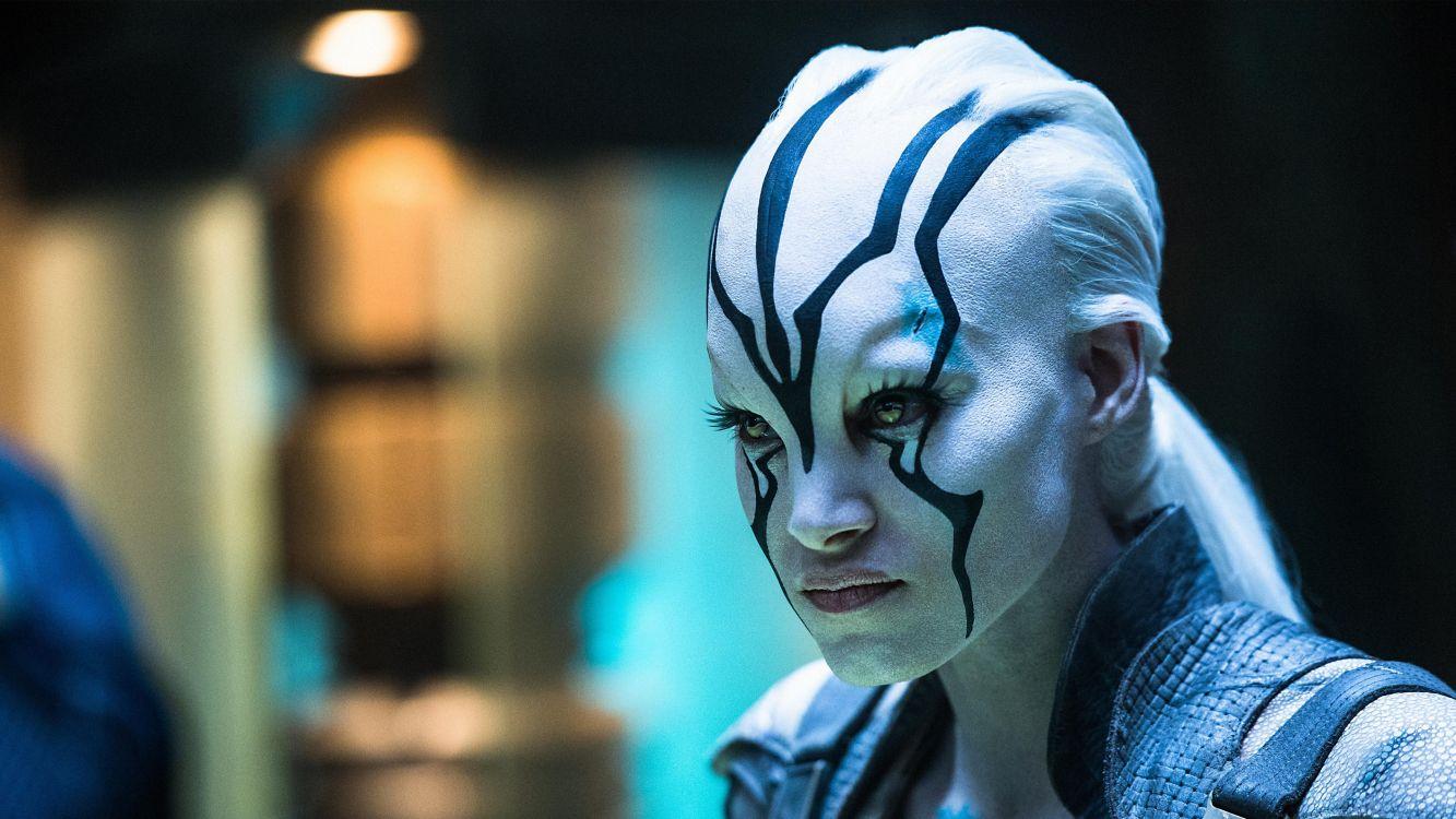 1333x750 Wallpaper Star Trek Beyond, Jaylah, Paramount Picture, Reboot, Eyelash, Background Free Image
