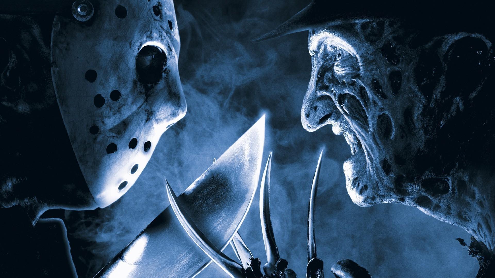 Freddy vs Jason vs Ash WERBLE  Image in Motion Video  Horror art  scary Horror movie art Freddy krueger art