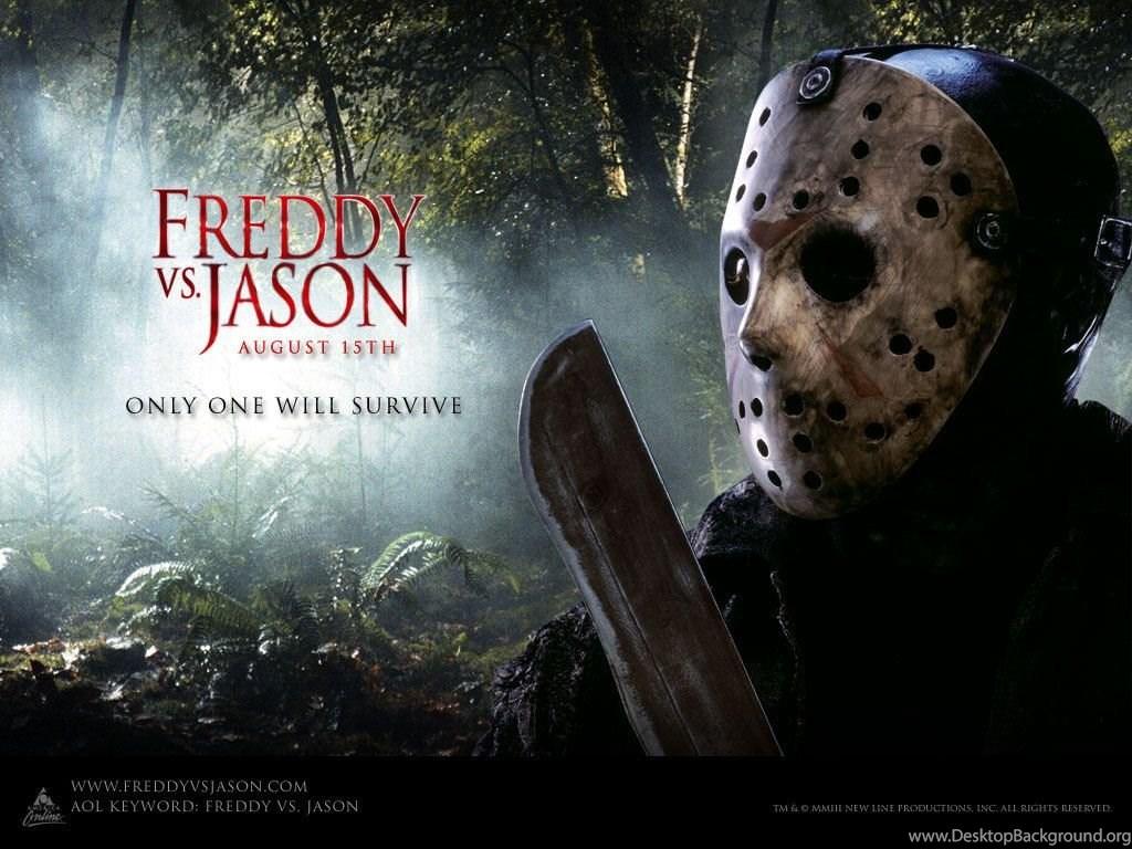1024x768 Only One Will Survive Freddy Vs. Jason Wallpaper Fanpop Desktop Background