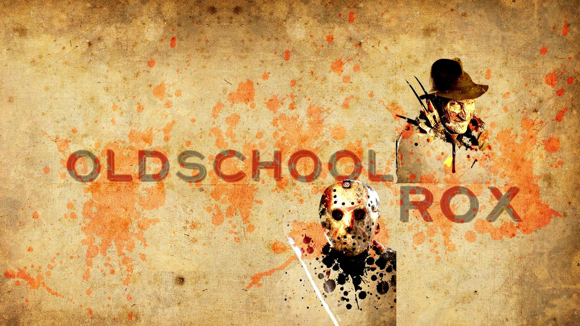 1920x1080 dark oldschool freddy vs jason freddy krueger jason voorhees 1920x1080 wallpaper High Quality Wallpaper, High Definition Wallpaper