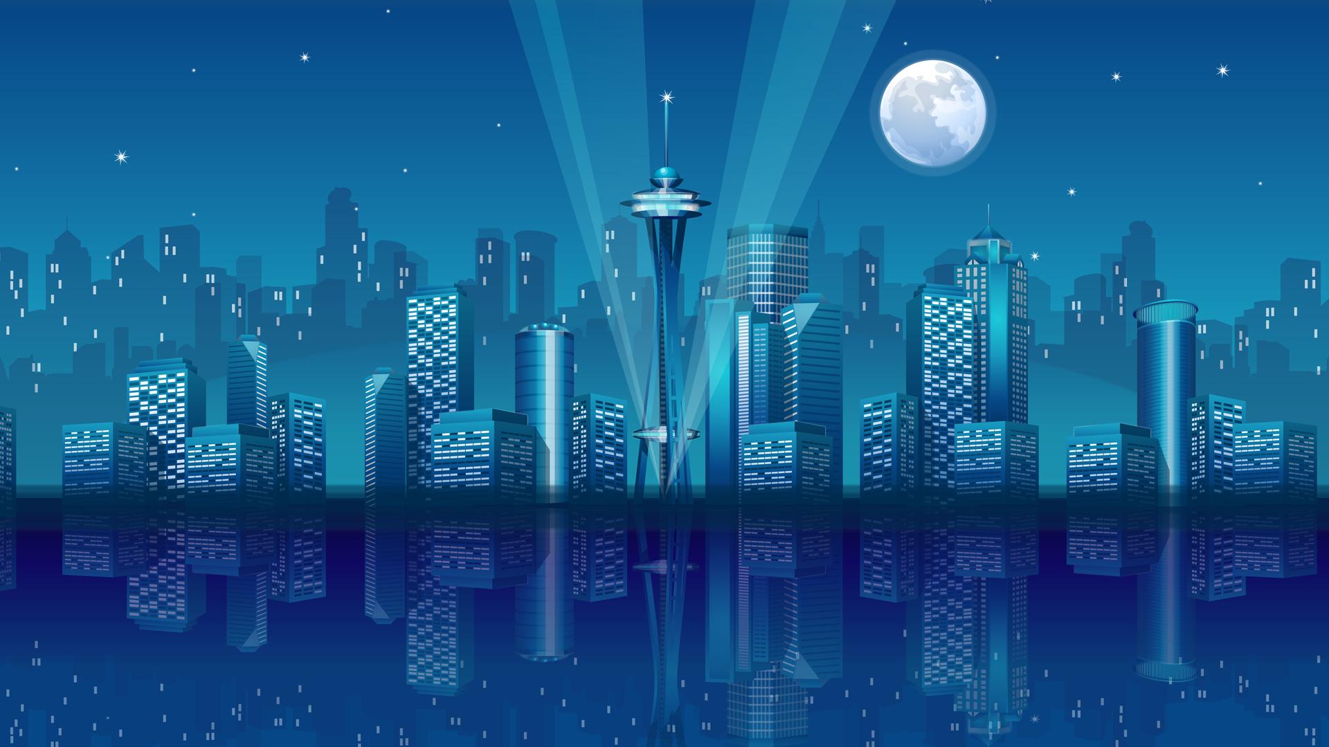 City Vector Wallpapers Top Free City Vector Backgrounds Wallpaperaccess