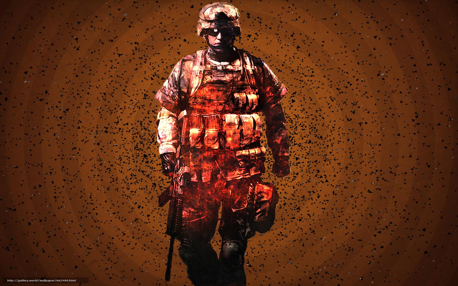 1600x1000 Download wallpaper battlefield, soldier, fire. particles free desktop wallpaper in the resolution 1920x1200