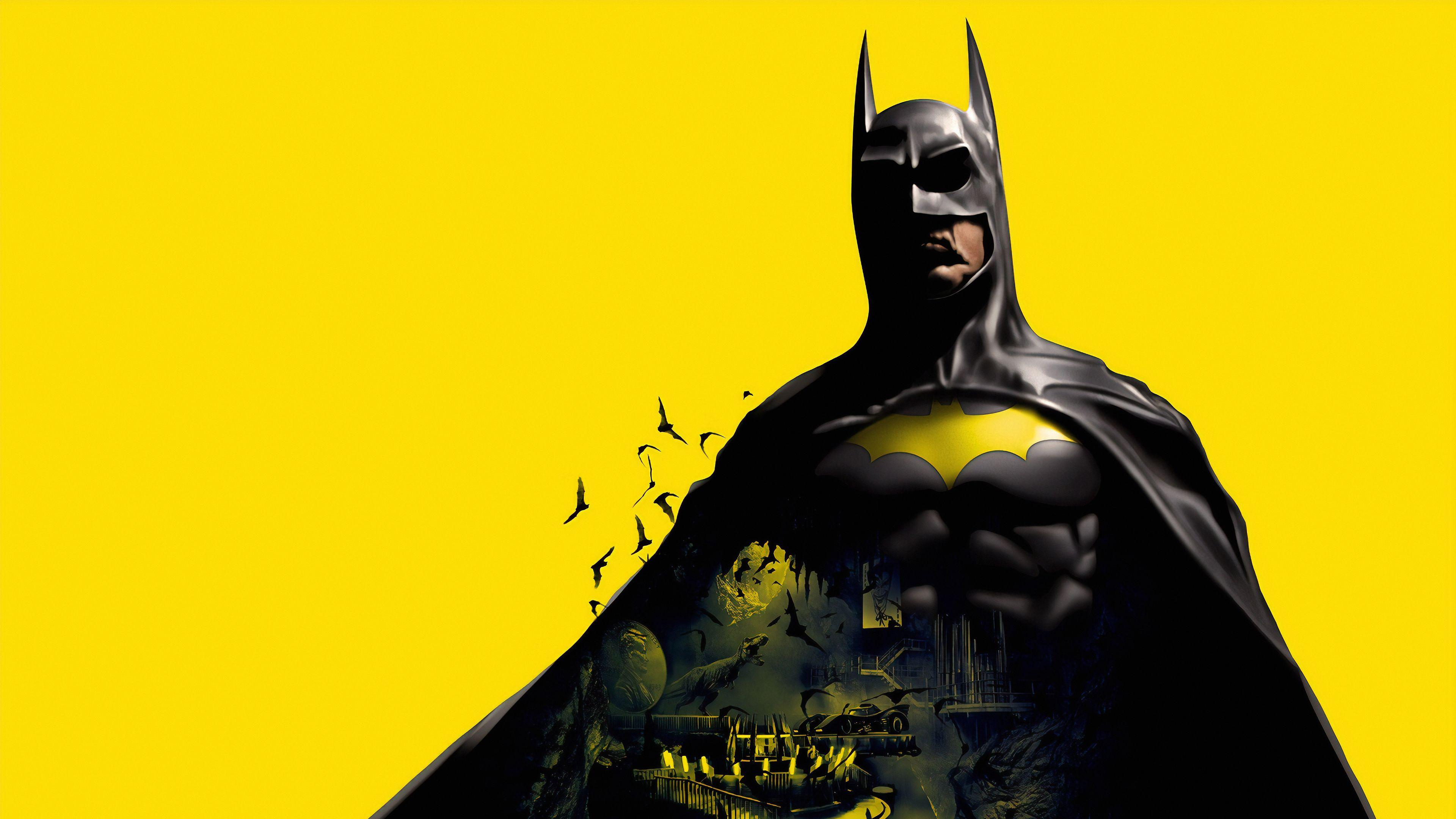 Arriba 91+ imagen batman wallpaper yellow