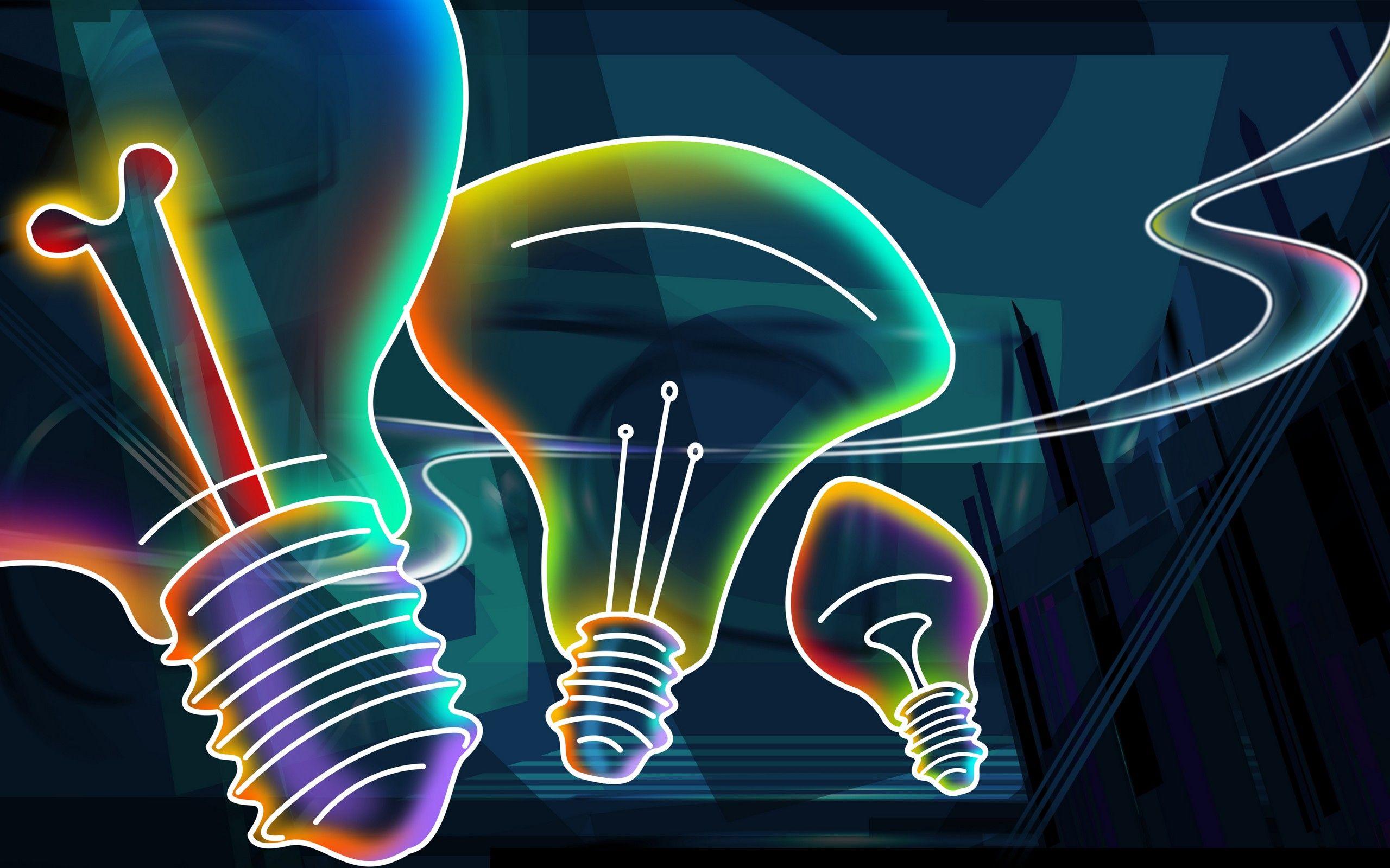 2560x1600 Artistic Neon HD Wallpaper