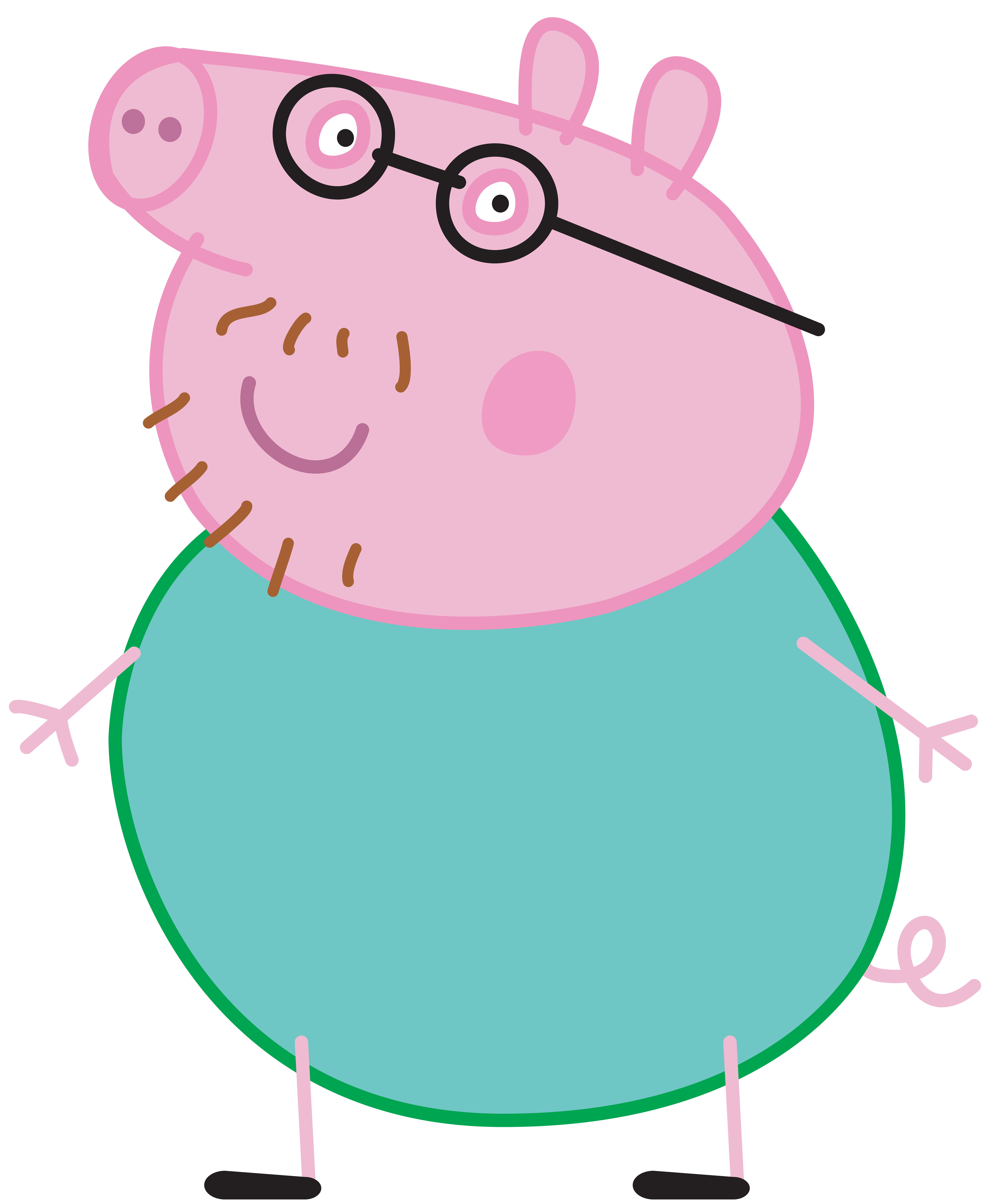 Daddy Pig Wallpapers - Top Free Daddy Pig Backgrounds - WallpaperAccess