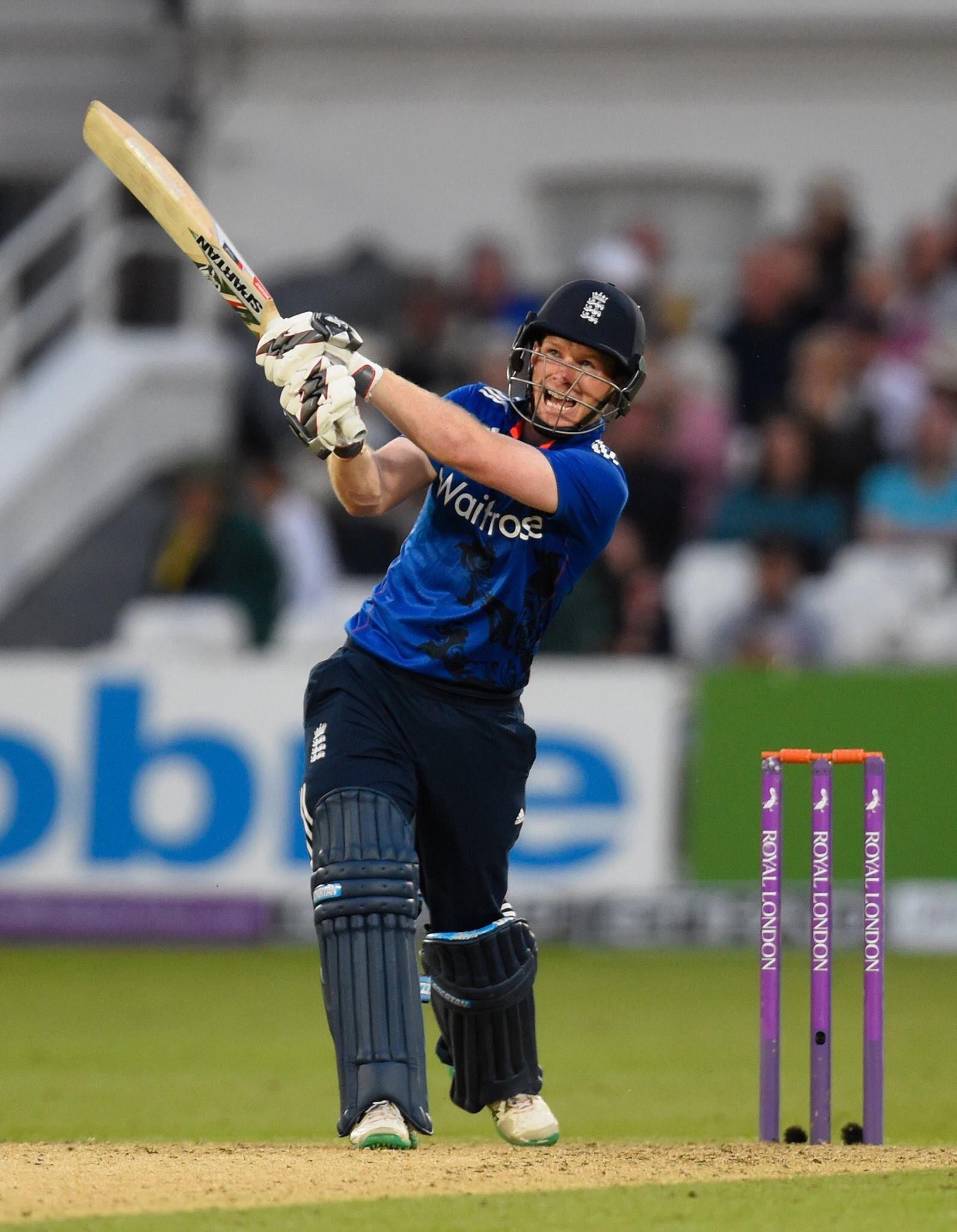 1591x2048 Spartan ambassador and England' s one day captain Eoin Morgan hitting it up with his weapon of choice. Check out his range at:. Eoin morgan, Sports hero, Cricket