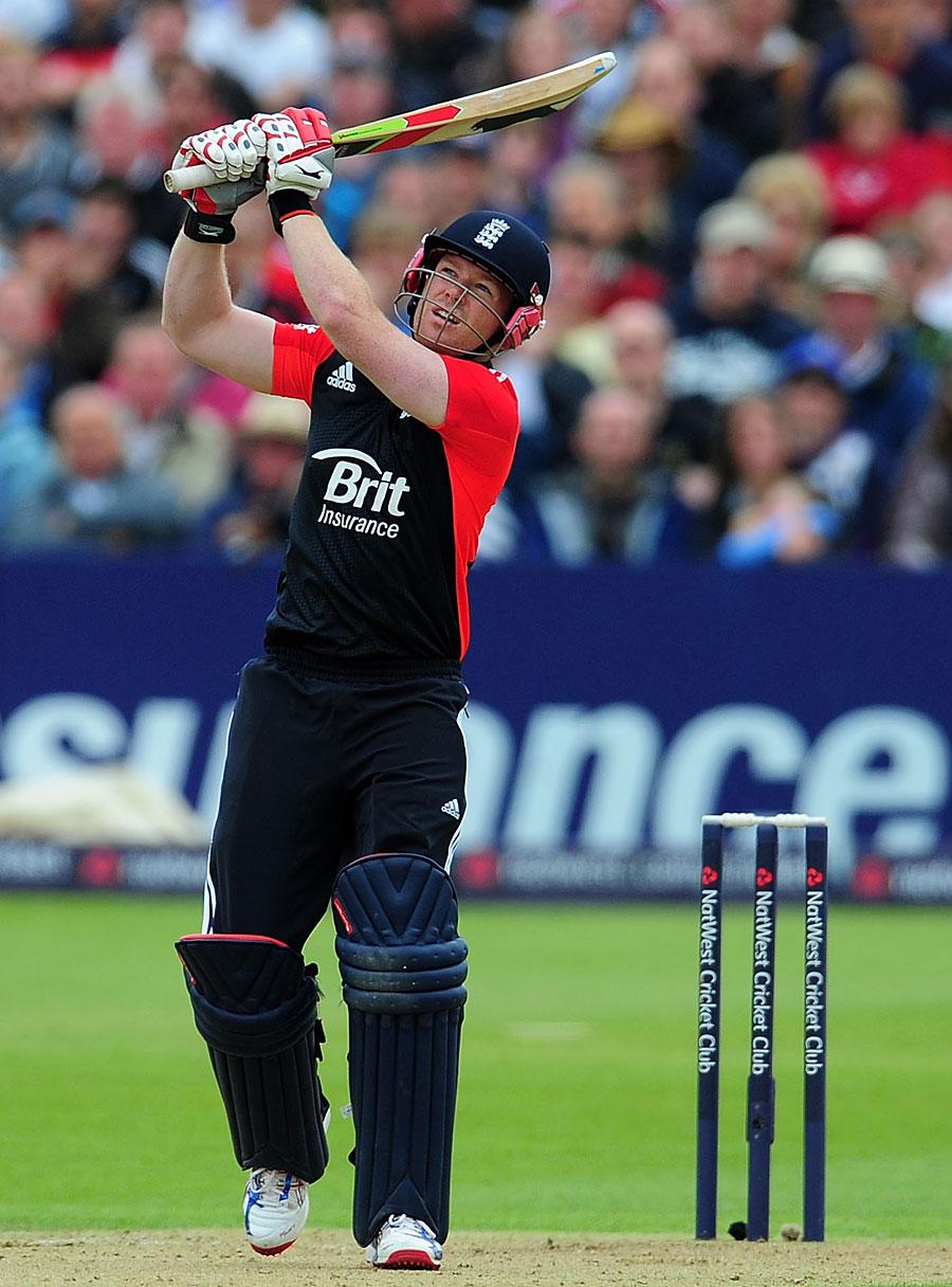 900x1216 Eoin Morgan Hit Three Sixes And Four Fours In His 32 Ball Innings. Photo. England V Sri Lanka 2011