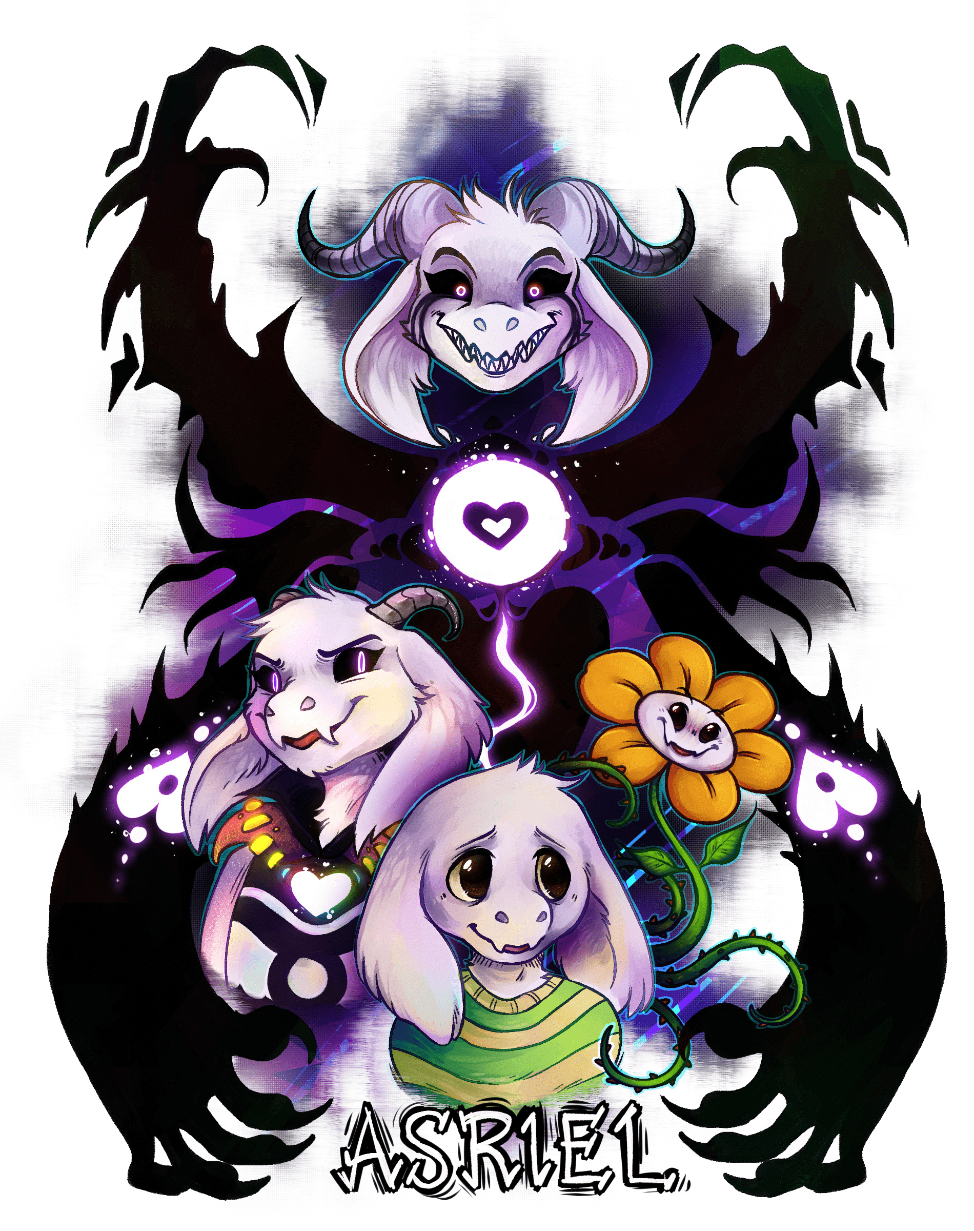 Asriel Dreemurr Wallpapers - Top Free Asriel Dreemurr Backgrounds ...